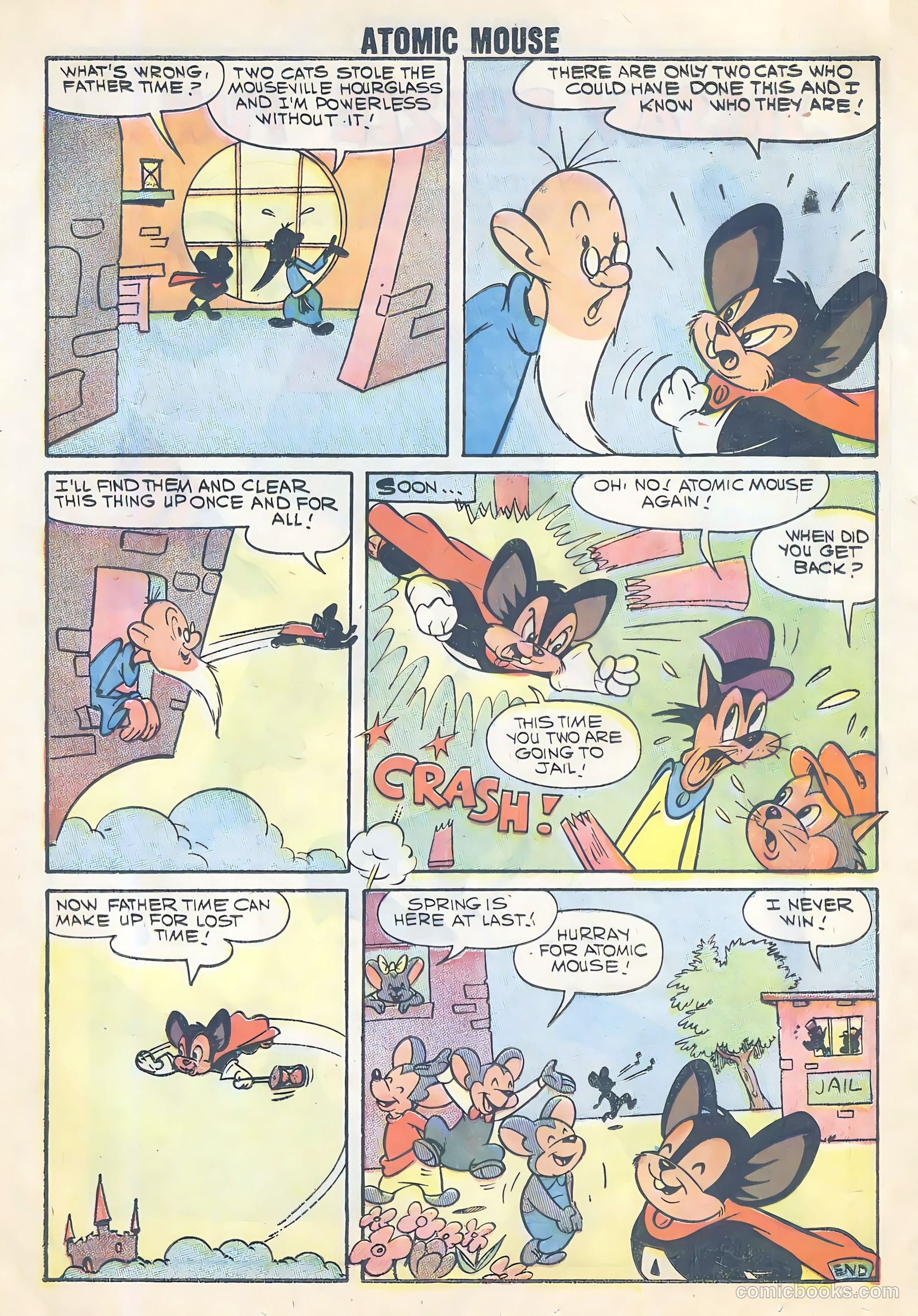 Atomic Mouse #28 (1958) — page 17 of 36