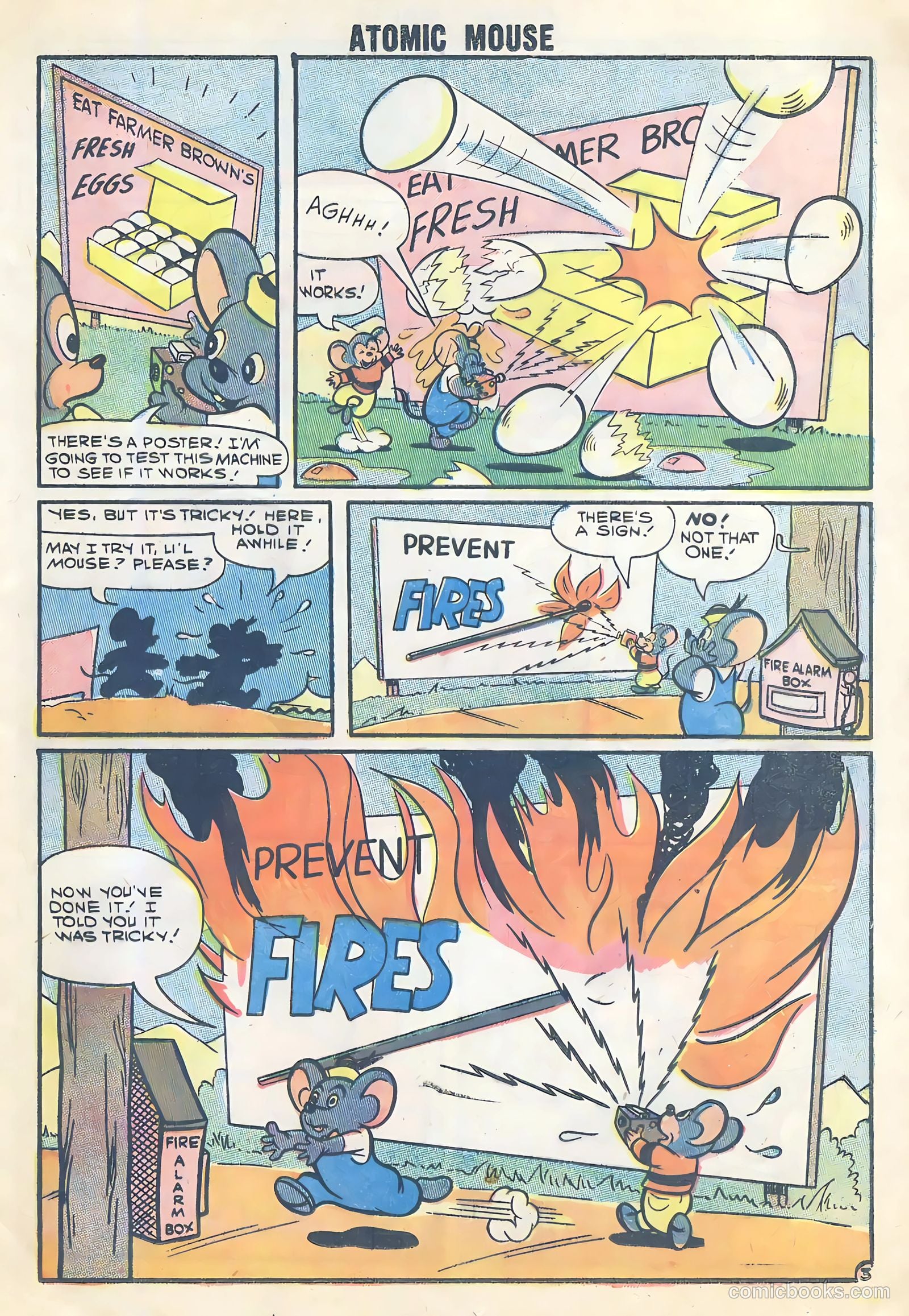 Atomic Mouse #28 (1958) — page 25 of 36