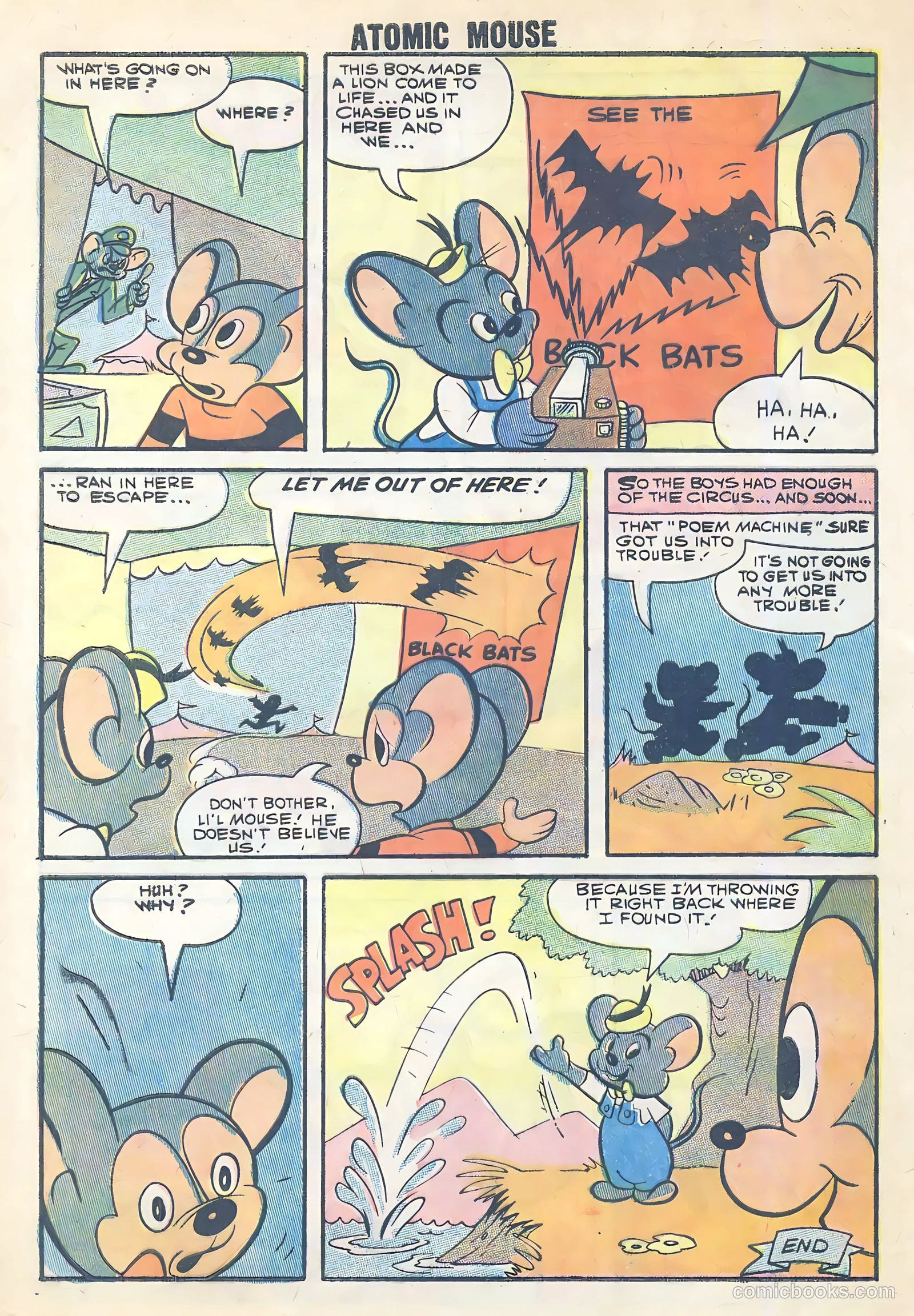 Atomic Mouse #28 (1958) — page 28 of 36