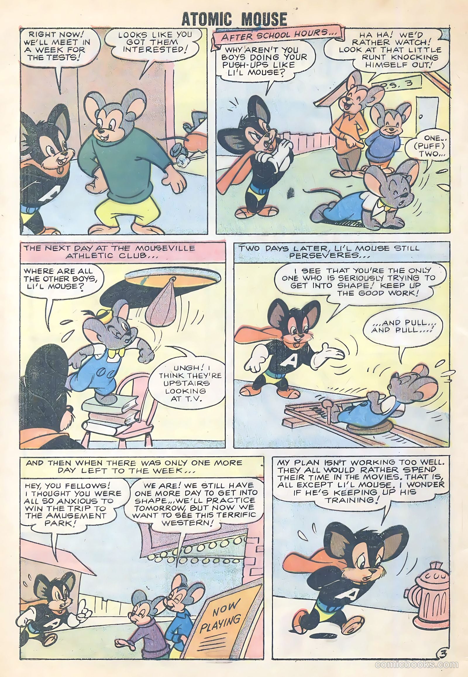 Atomic Mouse #28 (1958) — page 32 of 36