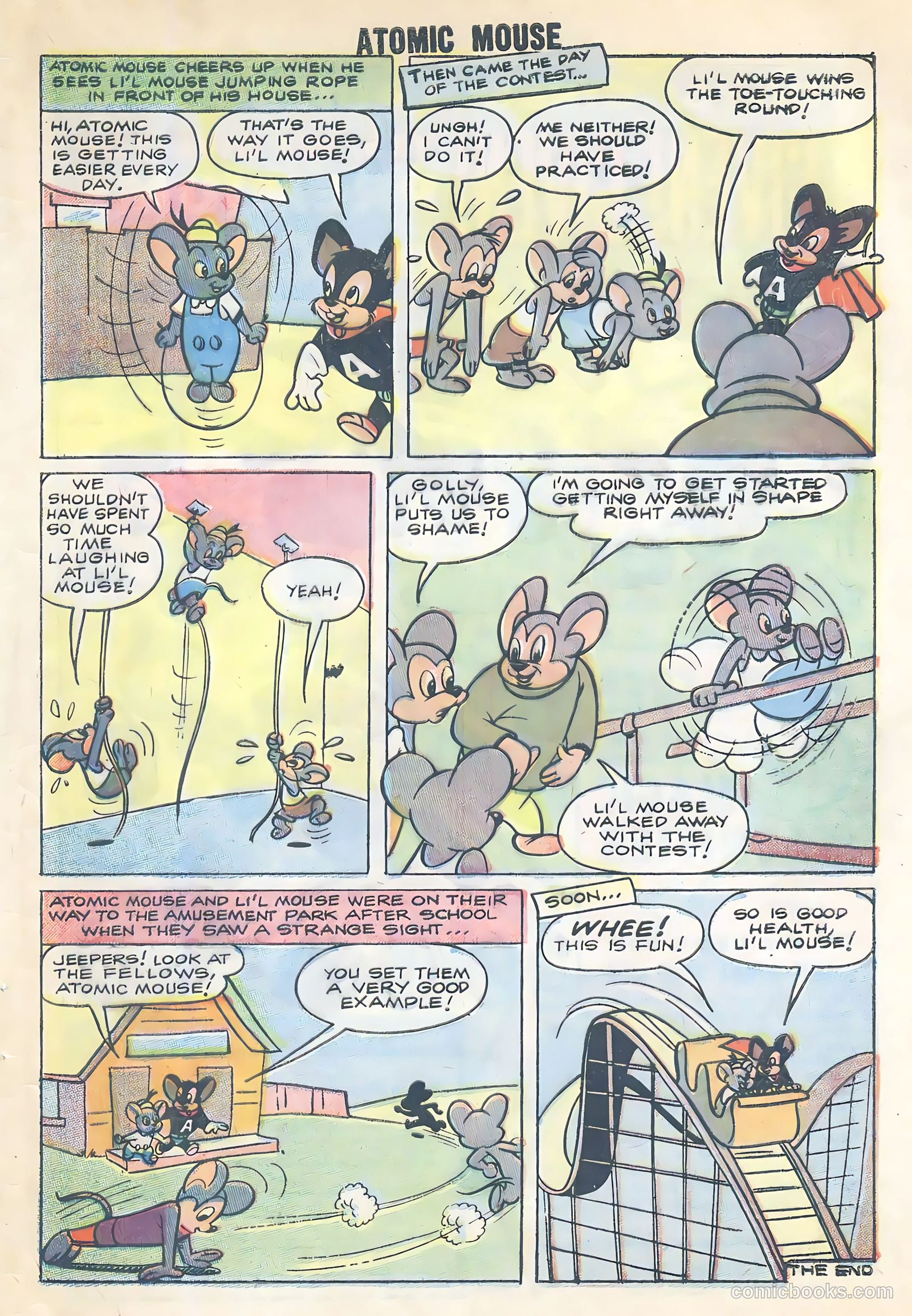 Atomic Mouse #28 (1958) — page 33 of 36