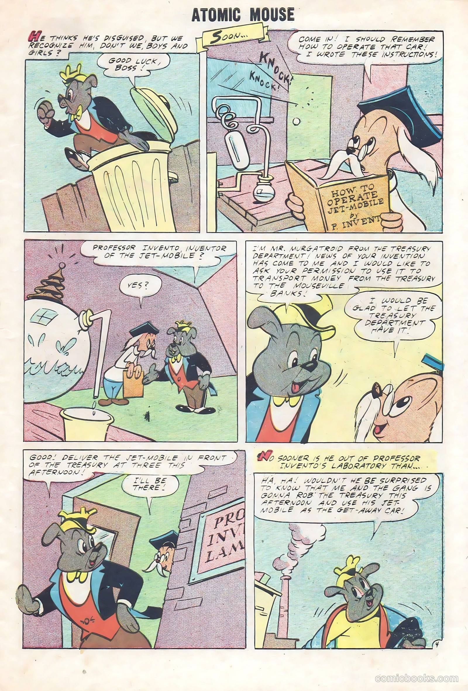 Atomic Mouse #29 (1959) — page 7 of 36
