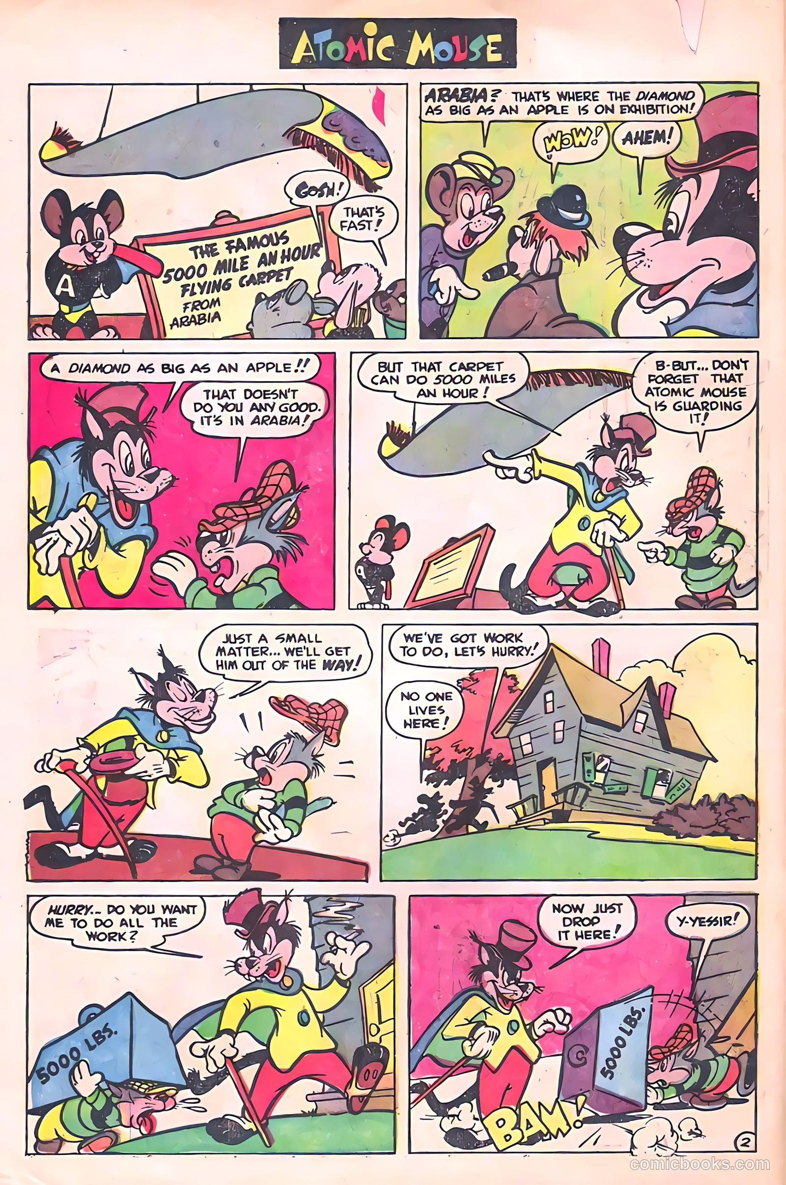 Atomic Mouse #3 (1953) — page 4 of 37