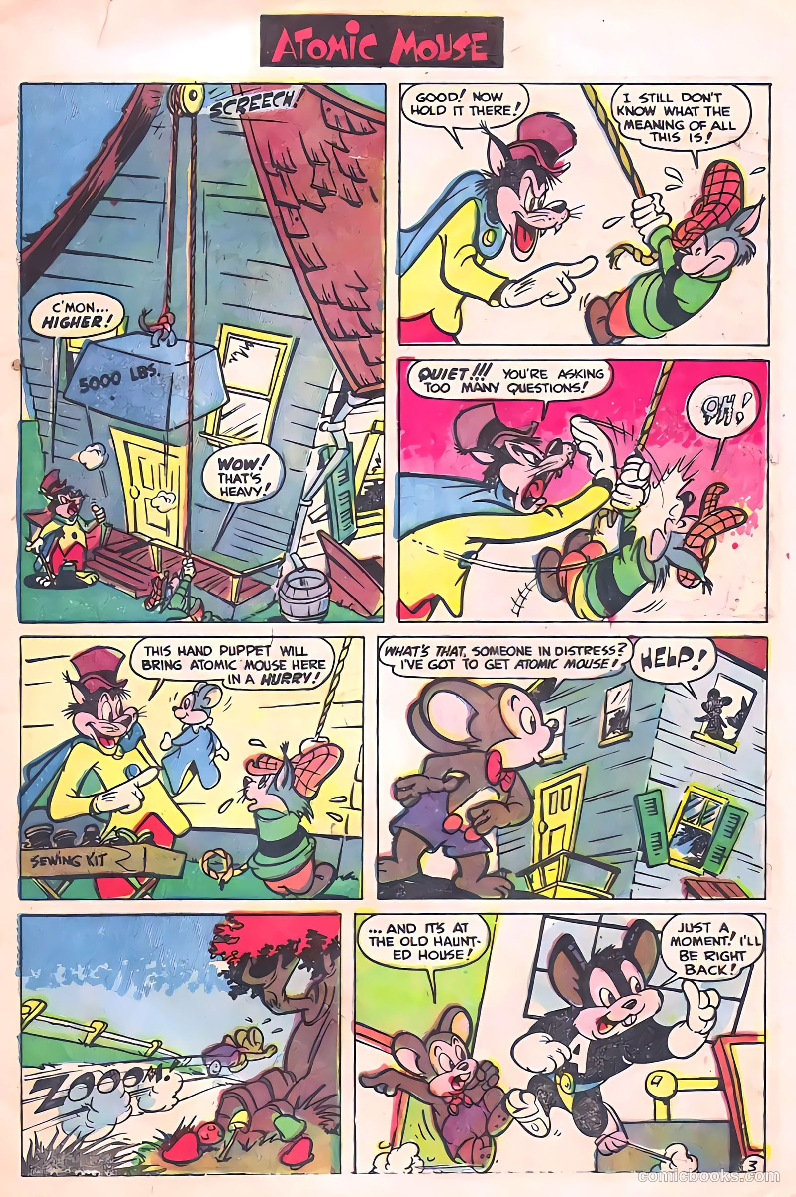 Atomic Mouse #3 (1953) — page 5 of 37