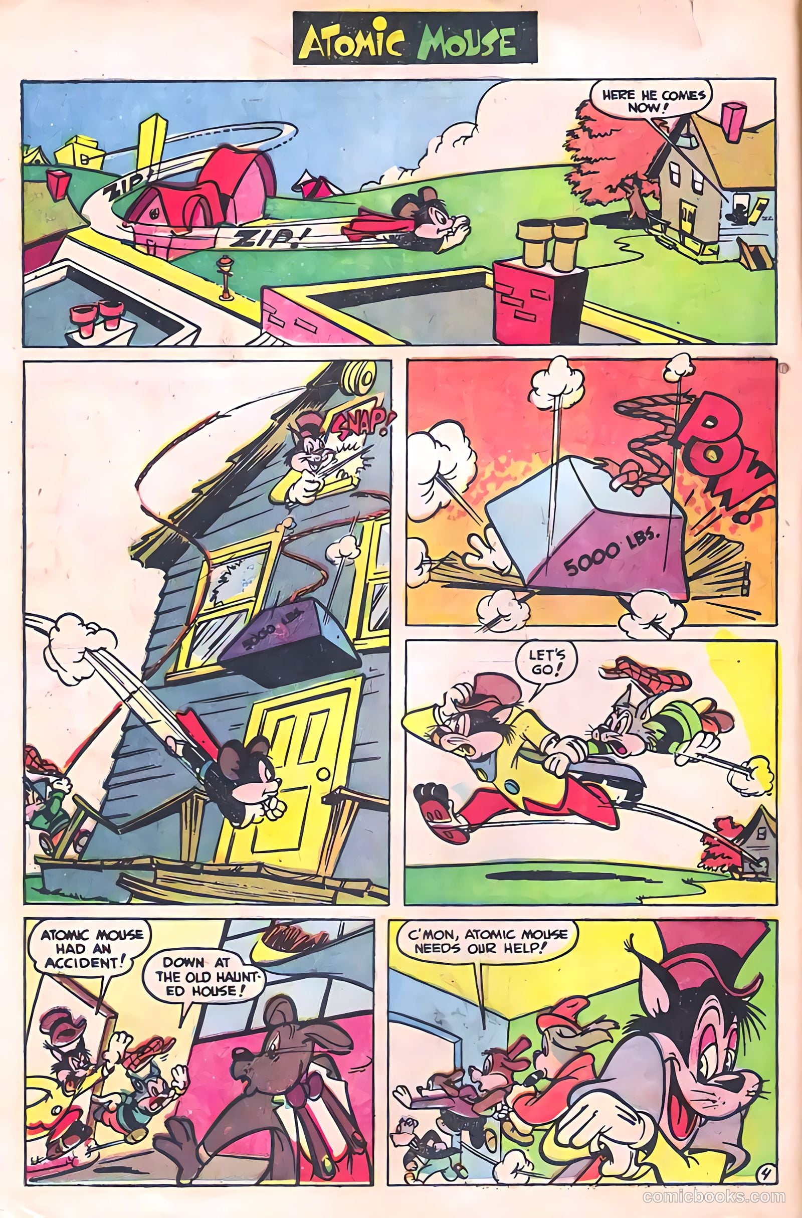 Atomic Mouse #3 (1953) — page 6 of 37