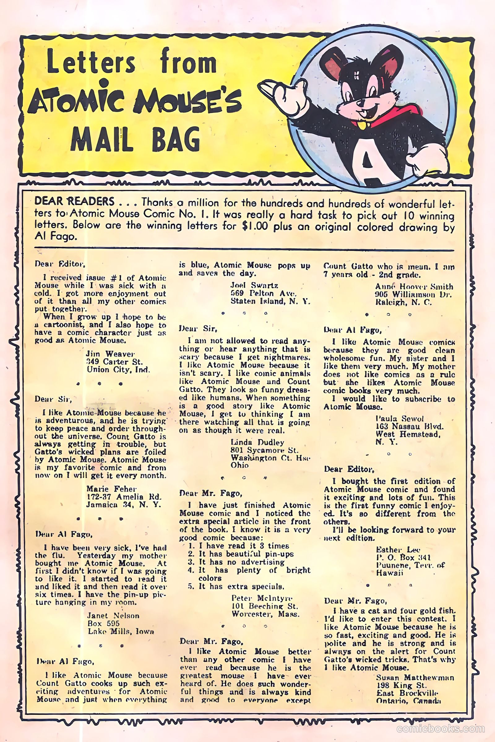 Atomic Mouse #3 (1953) — page 31 of 37