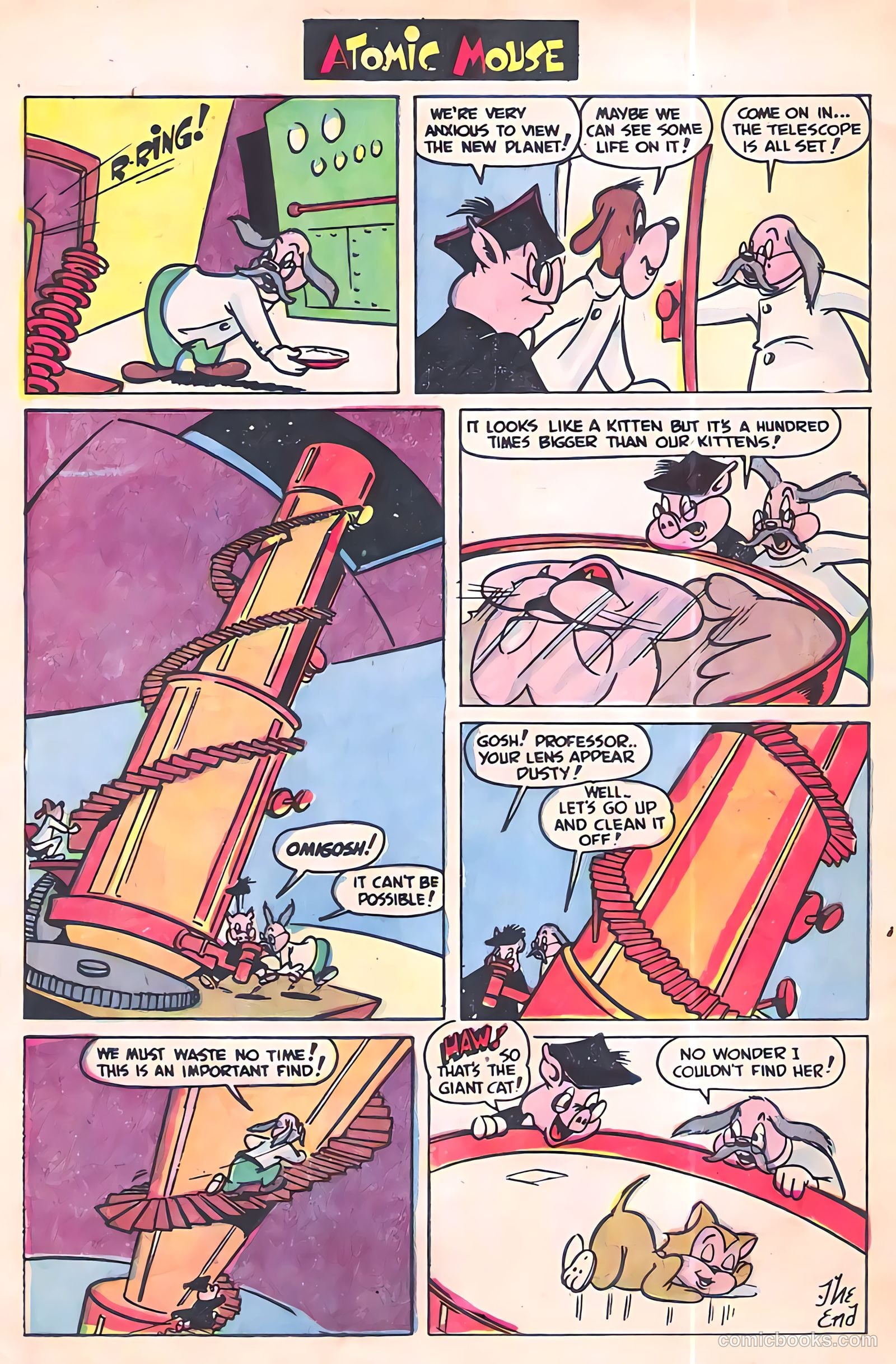 Atomic Mouse #3 (1953) — page 34 of 37