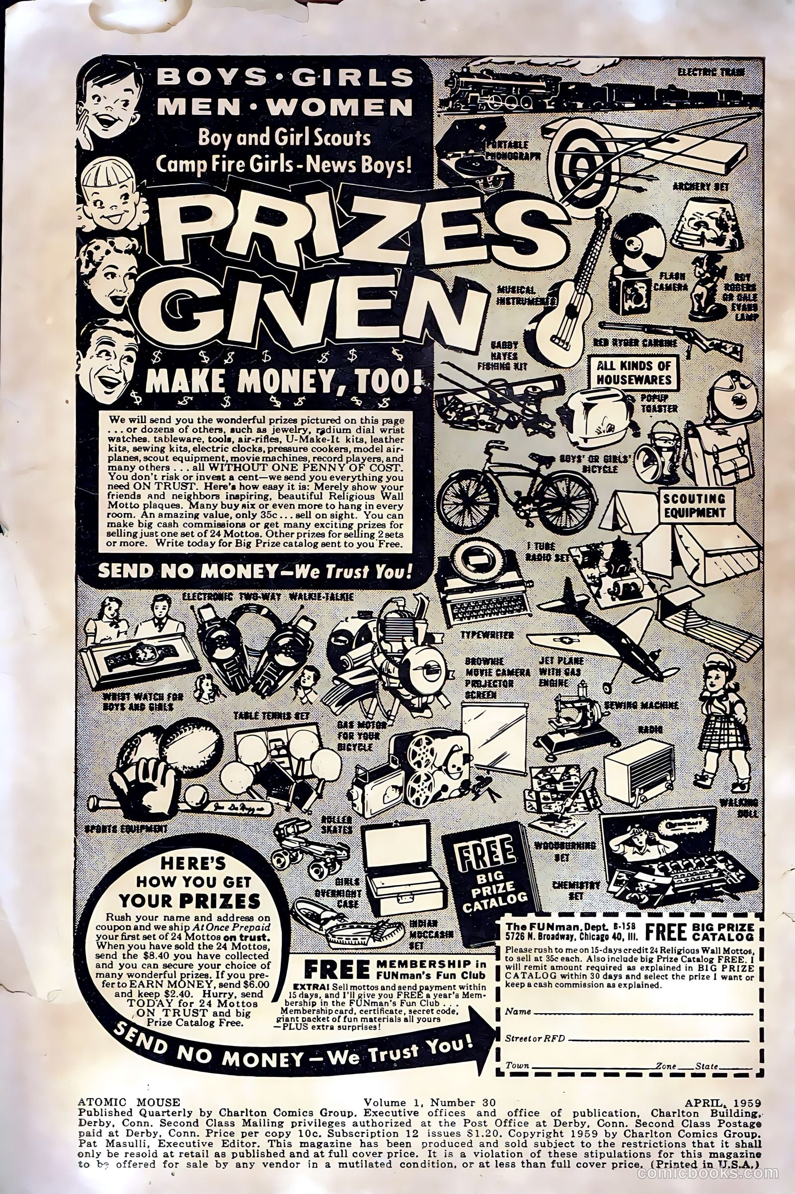Atomic Mouse #30 (1959) — page 2 of 35