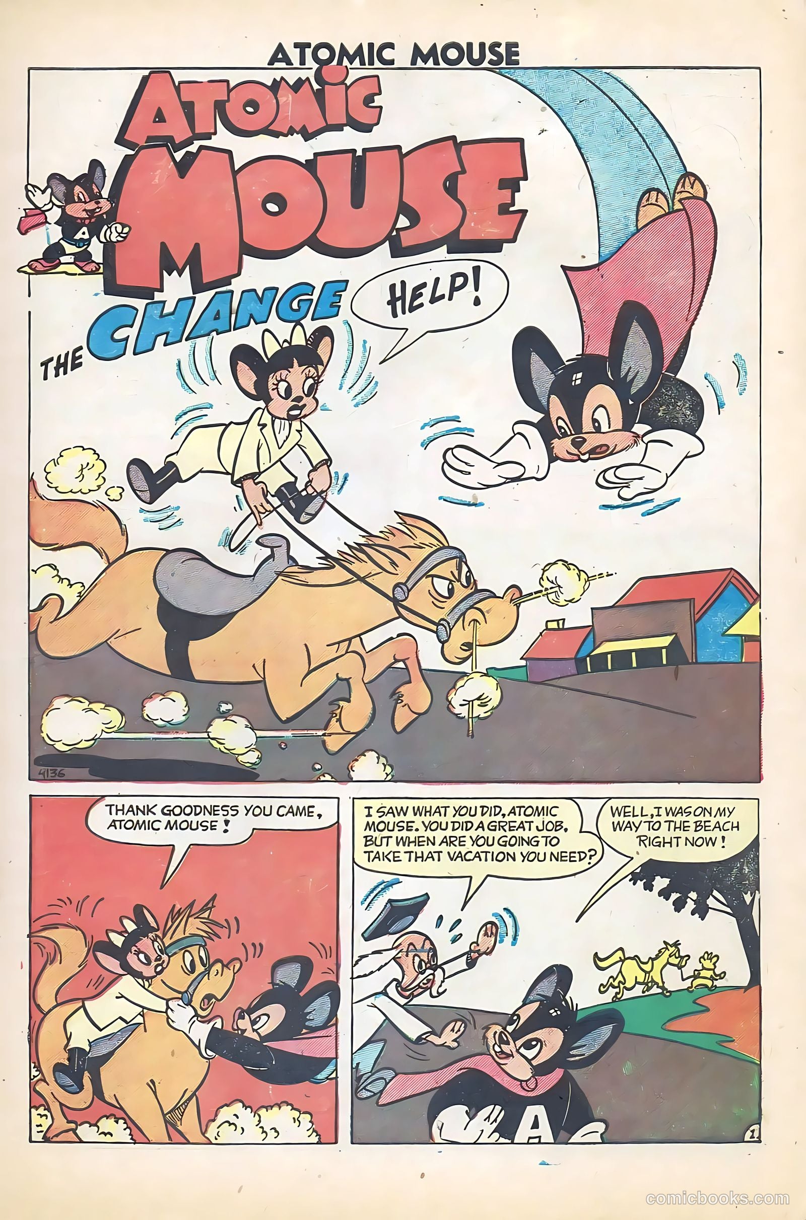 Atomic Mouse #31 (1959) — page 3 of 36