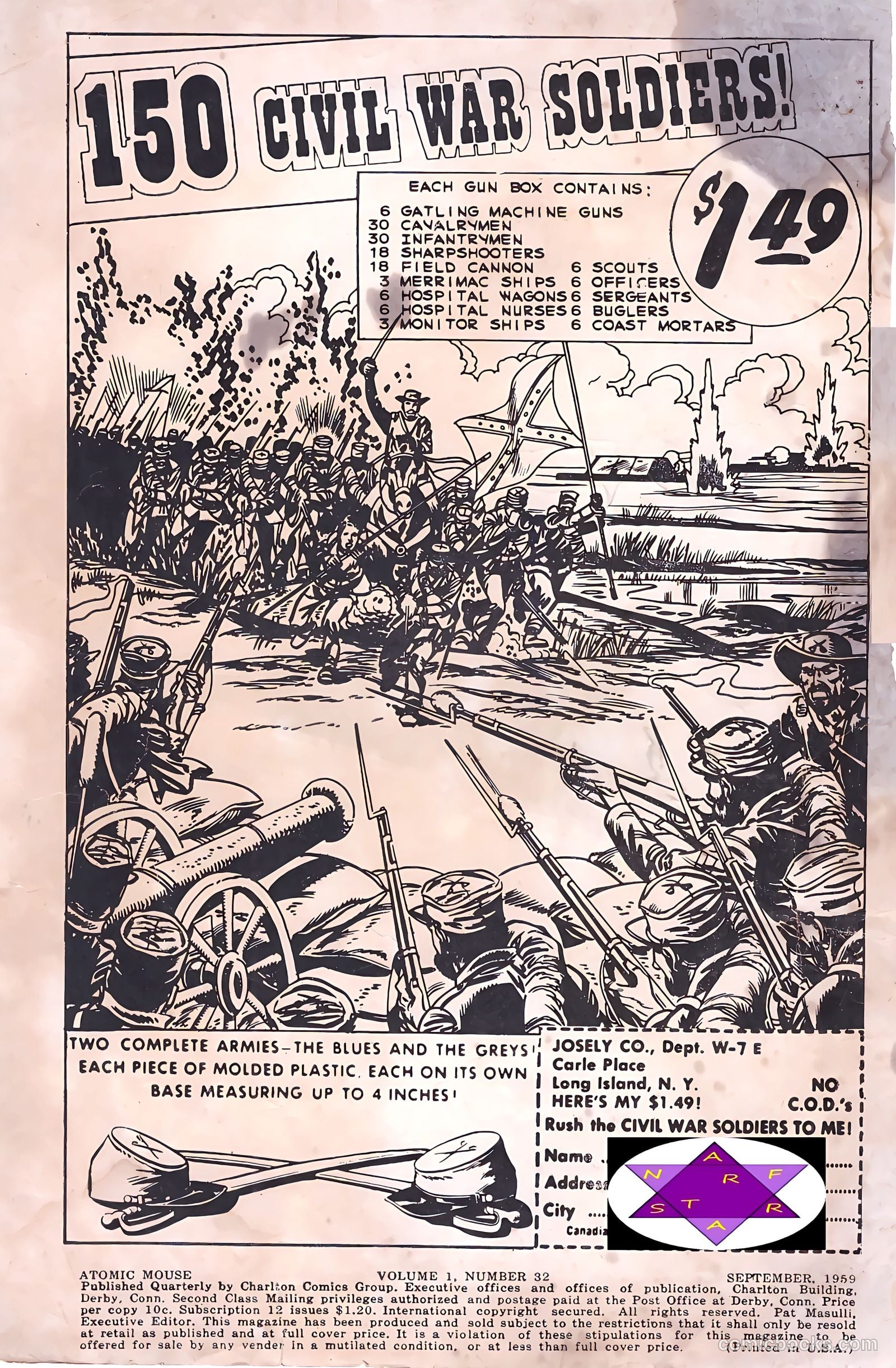 Atomic Mouse #32 (1959) — page 2 of 36