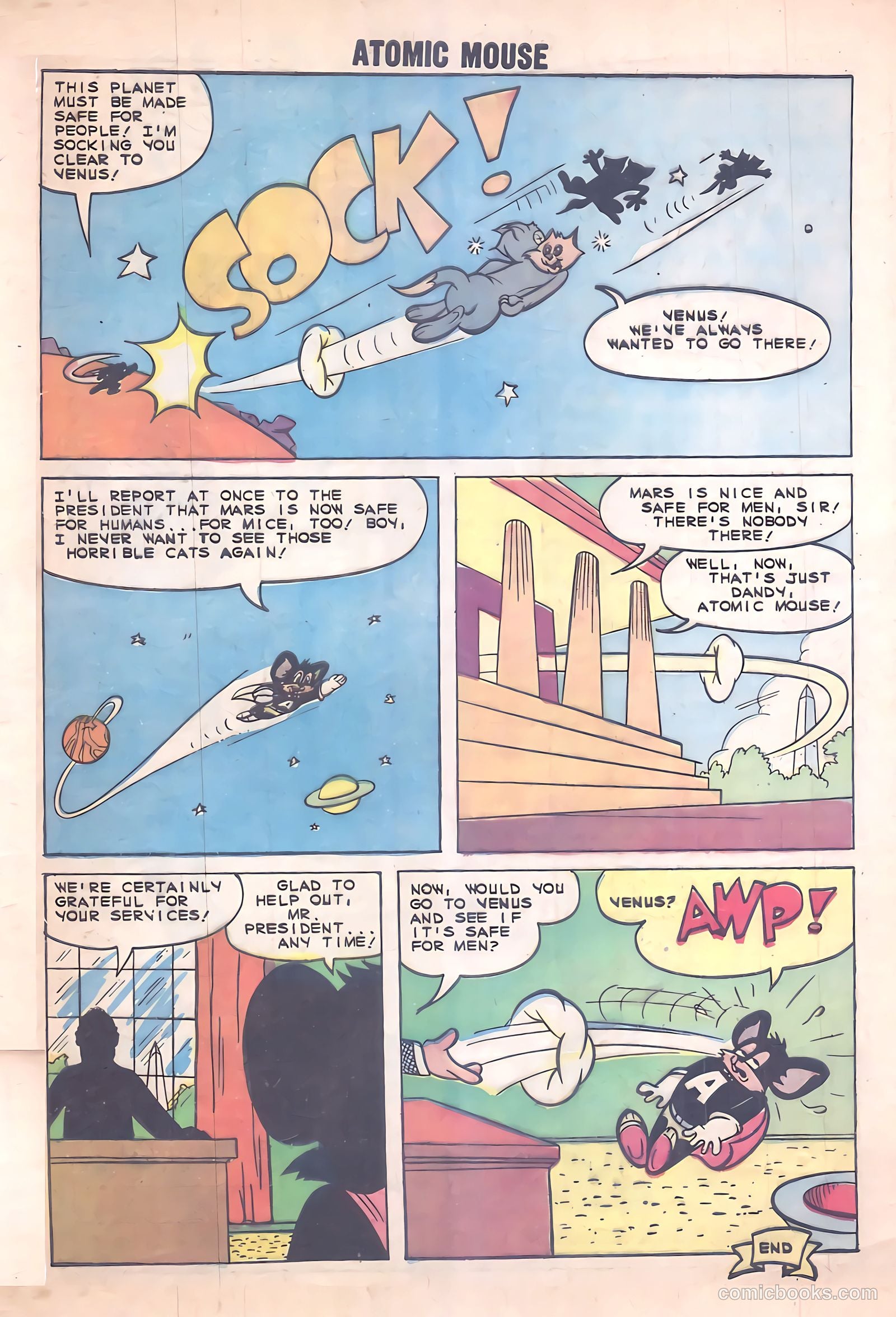Atomic Mouse #32 (1959) — page 33 of 36