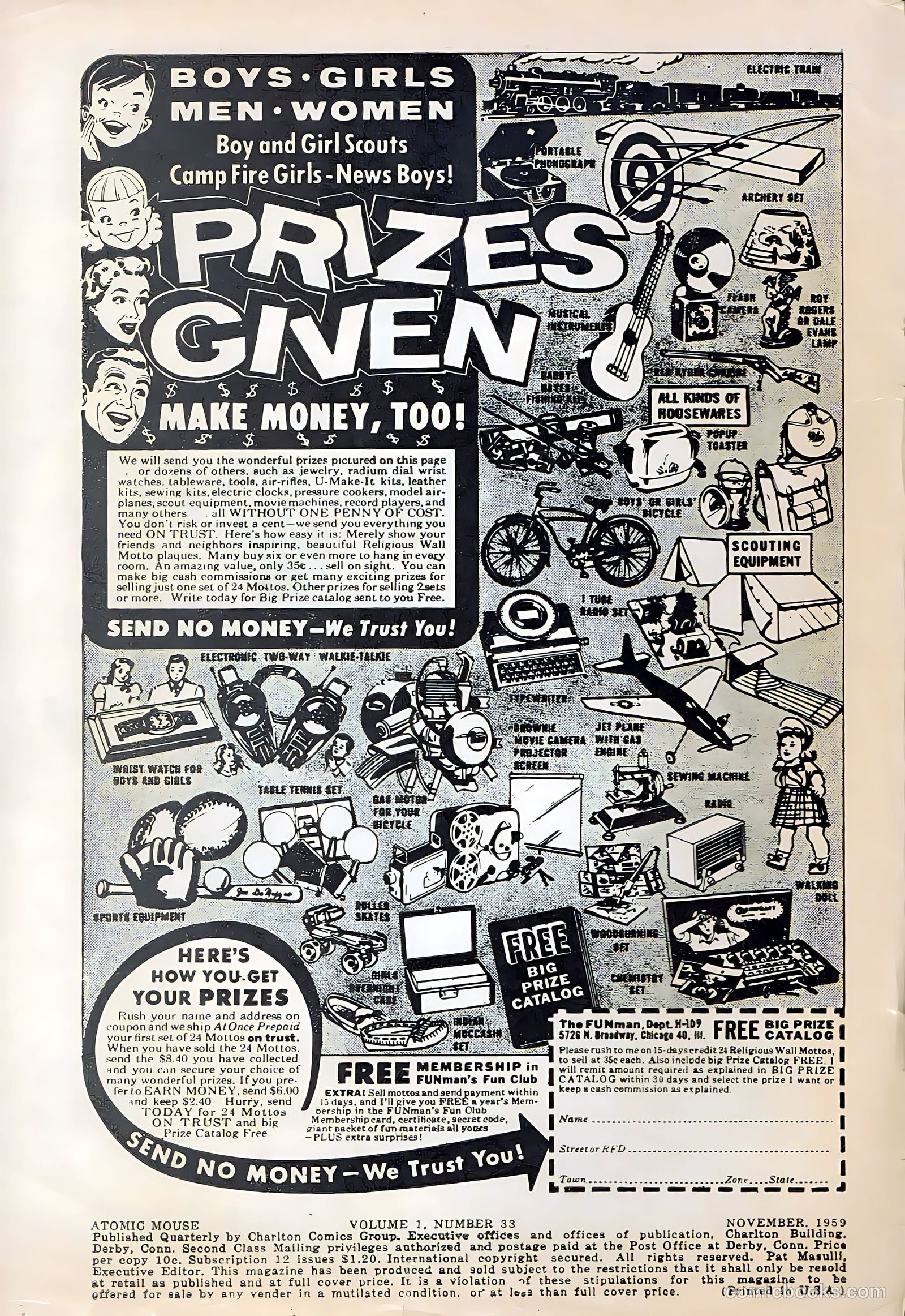 Atomic Mouse #33 (1959) — page 2 of 36