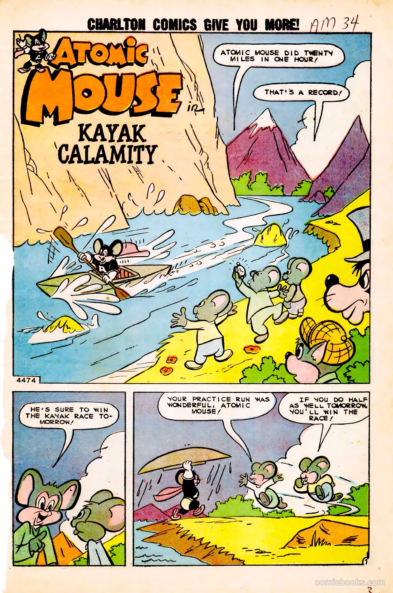 Atomic Mouse #34 (1960) — page 3 of 36