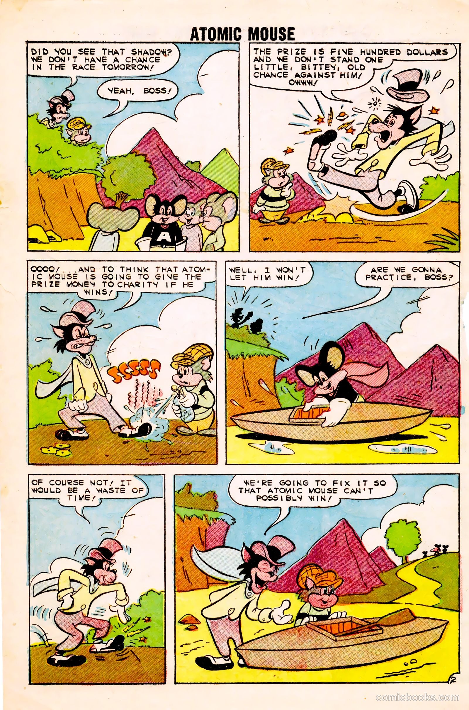 Atomic Mouse #34 (1960) — page 4 of 36