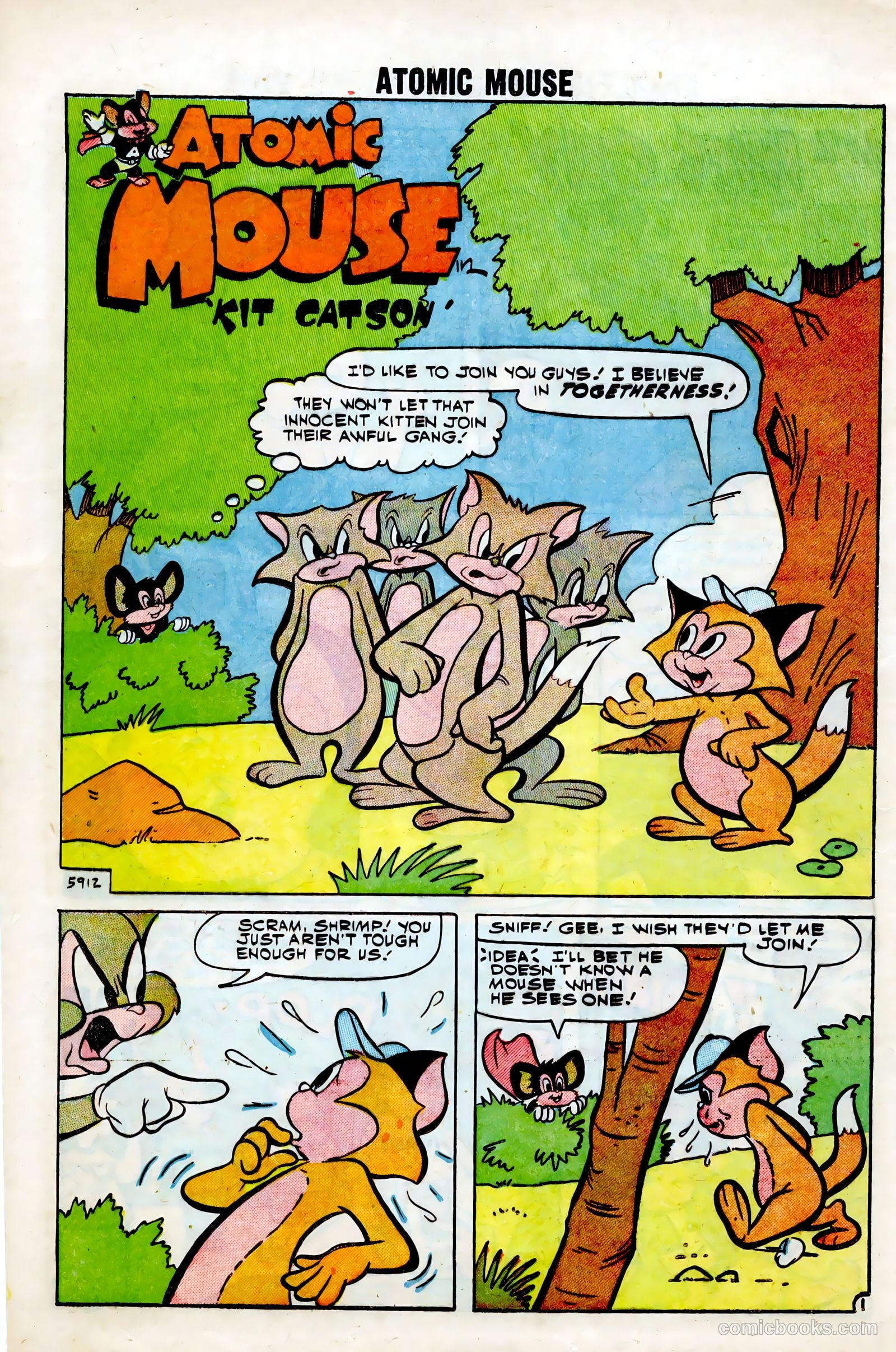 Atomic Mouse #34 (1960) — page 12 of 36
