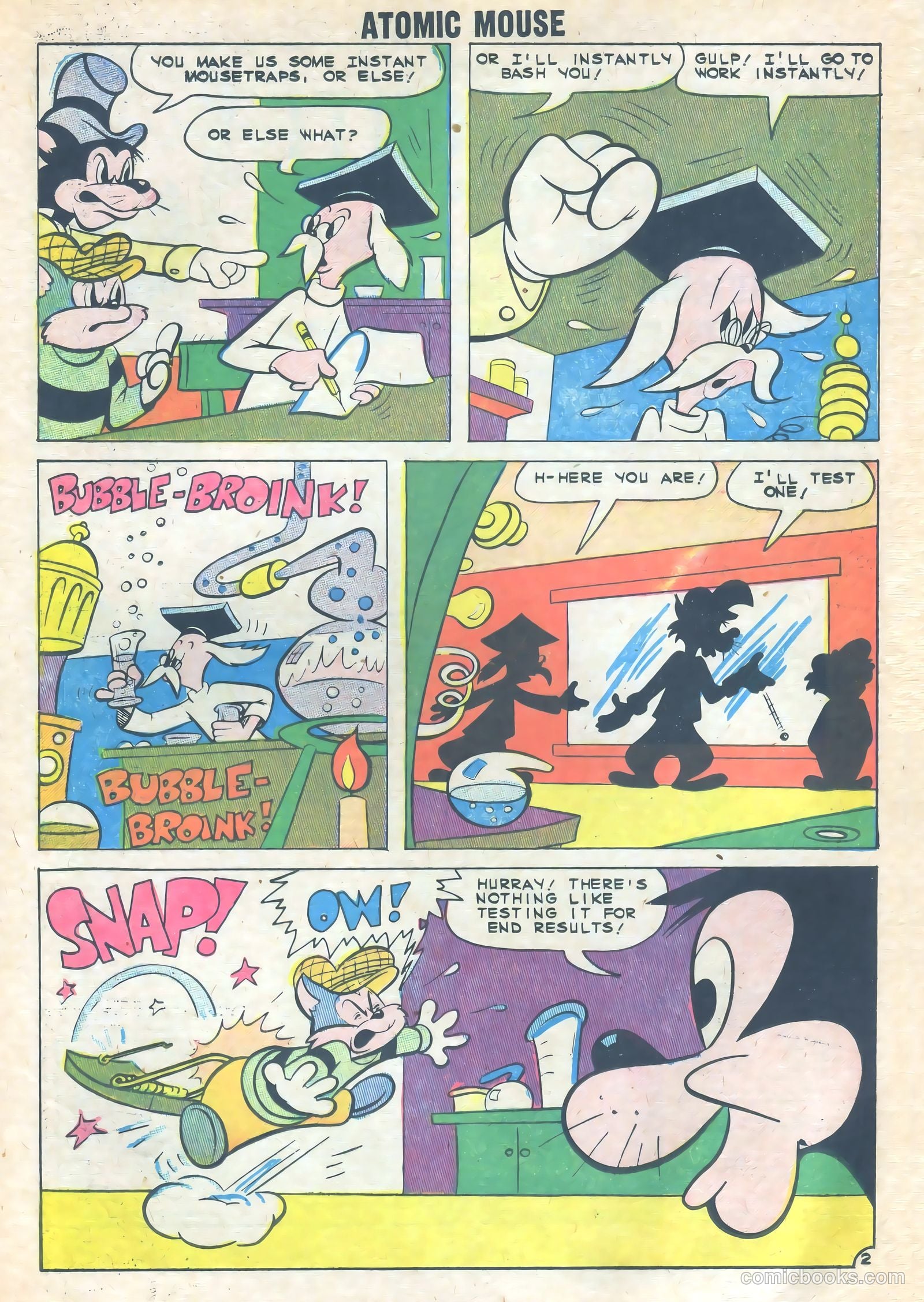 Atomic Mouse #35 (1960) — page 16 of 36