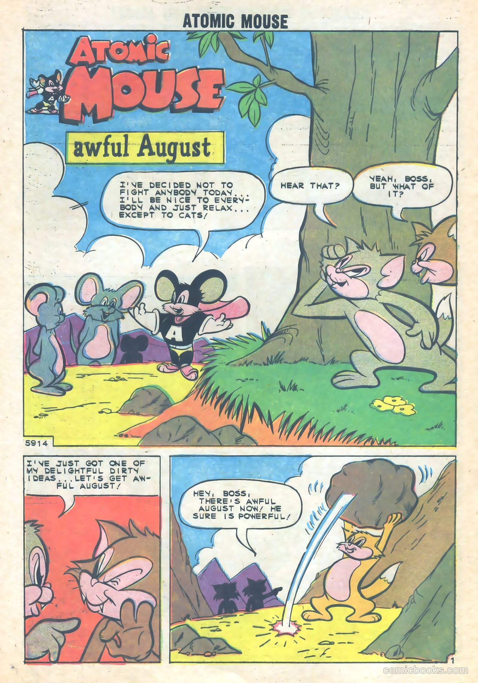 Atomic Mouse #35 (1960) — page 28 of 36