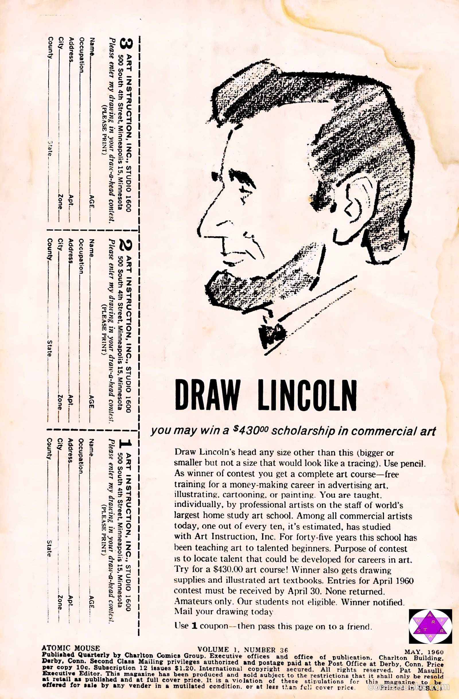 Atomic Mouse #36 (1960) — page 2 of 36