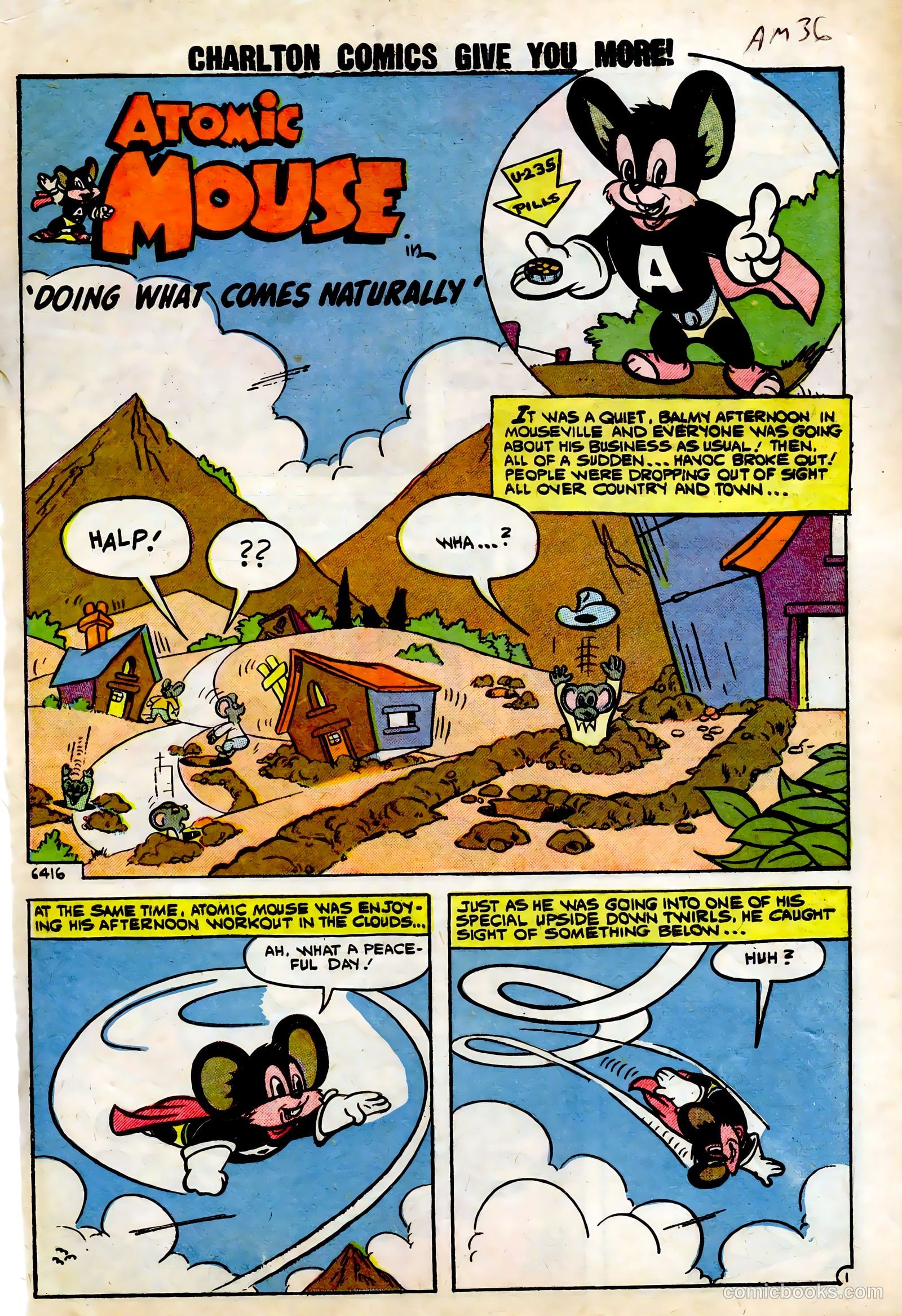 Atomic Mouse #36 (1960) — page 3 of 36