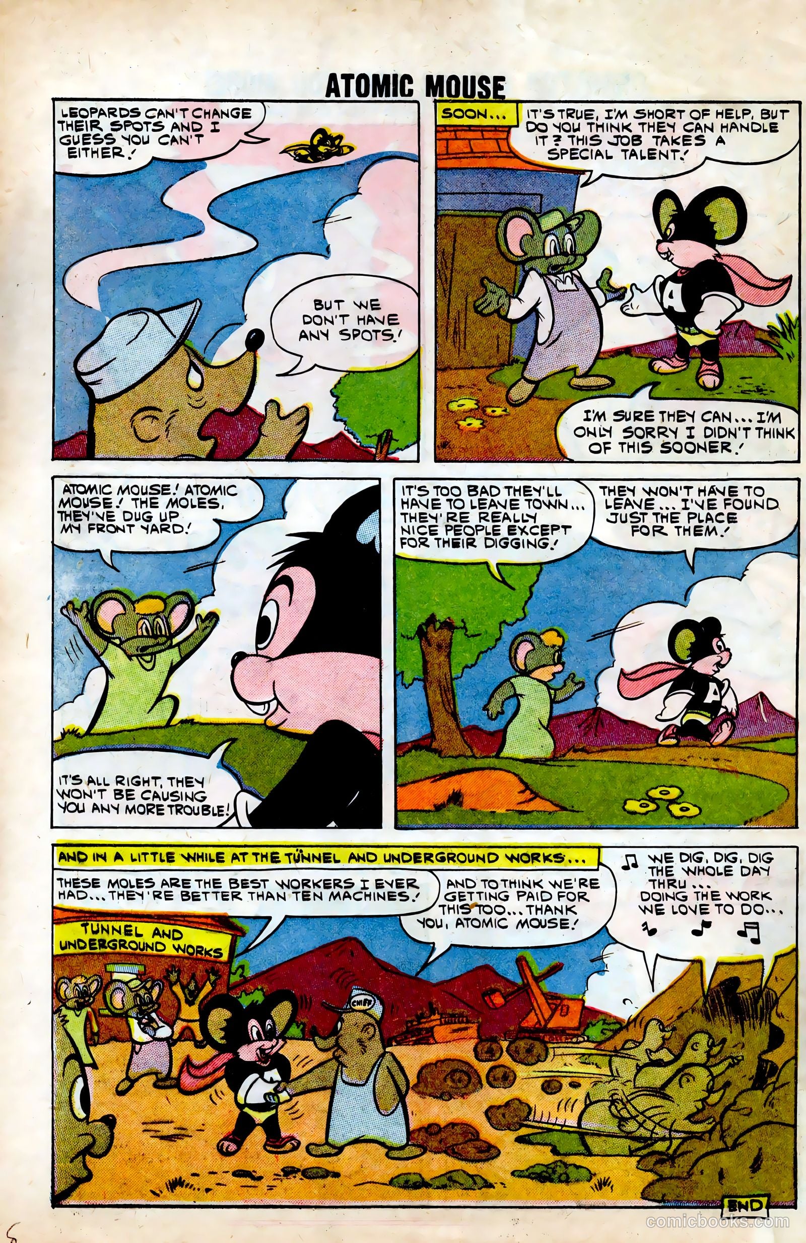 Atomic Mouse #36 (1960) — page 8 of 36