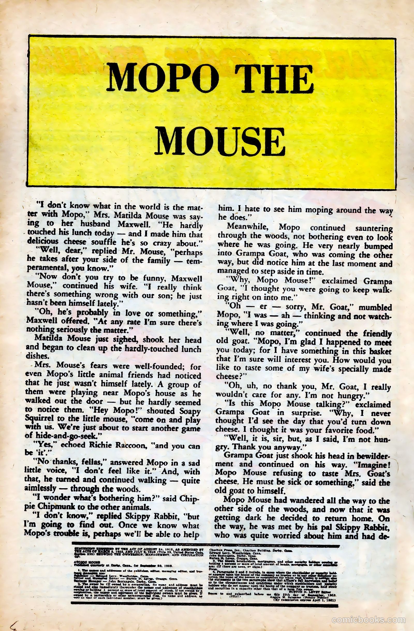 Atomic Mouse #36 (1960) — page 18 of 36