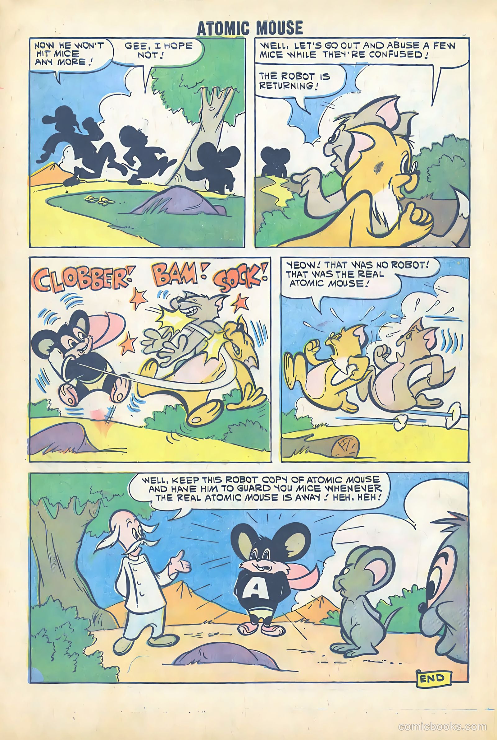 Atomic Mouse #39 (1960) — page 8 of 35