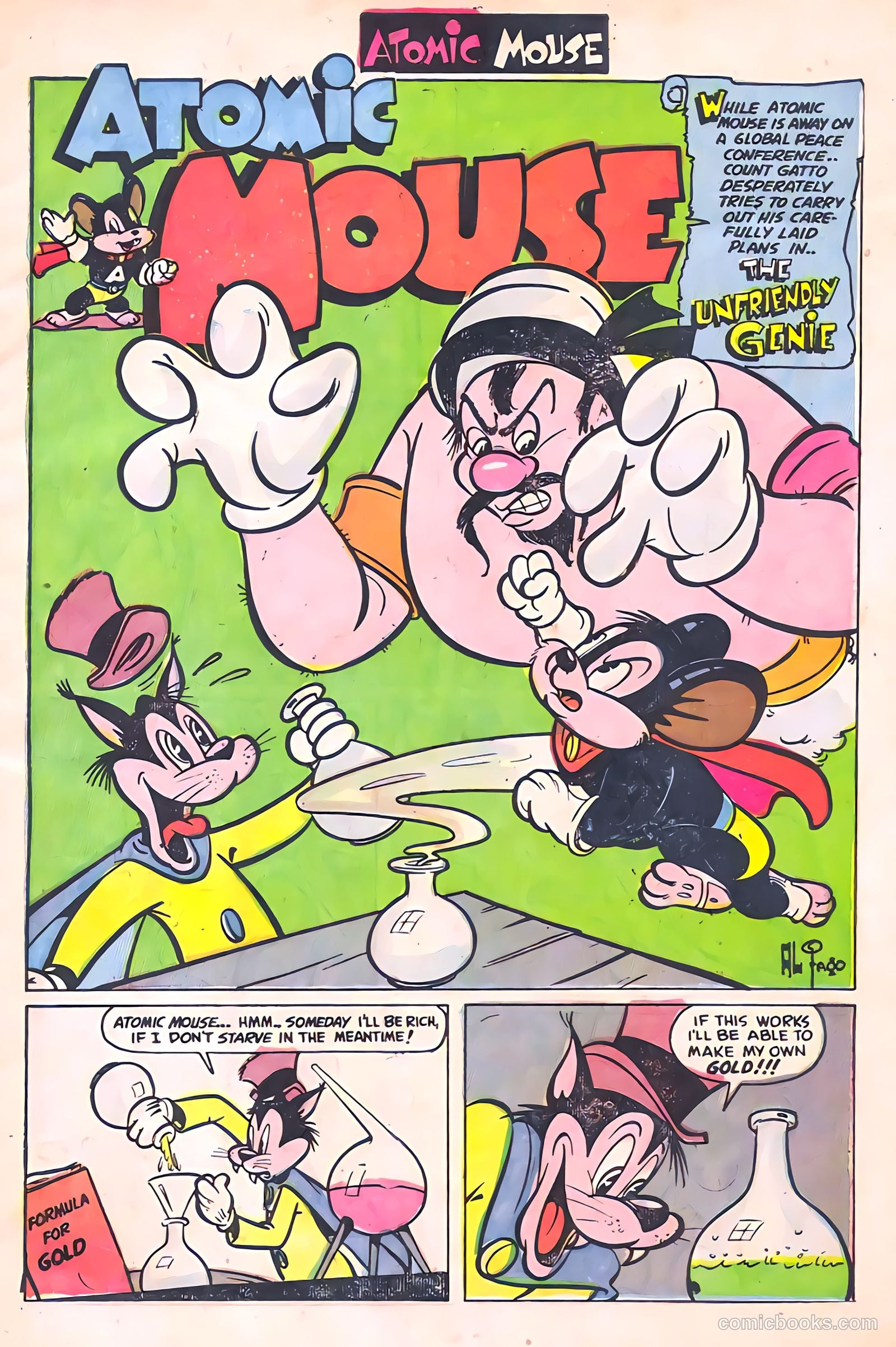 Atomic Mouse #4 (1953) — page 3 of 37
