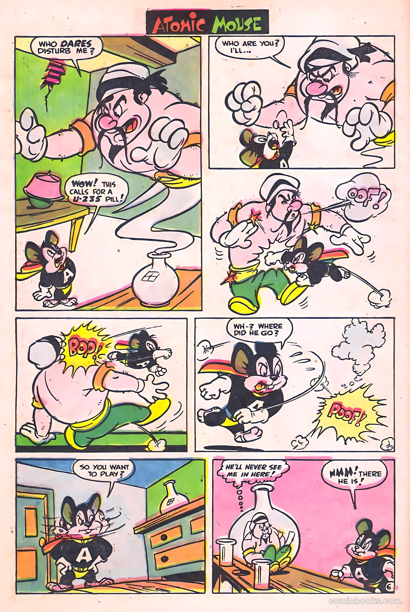 Atomic Mouse #4 (1953) — page 8 of 37