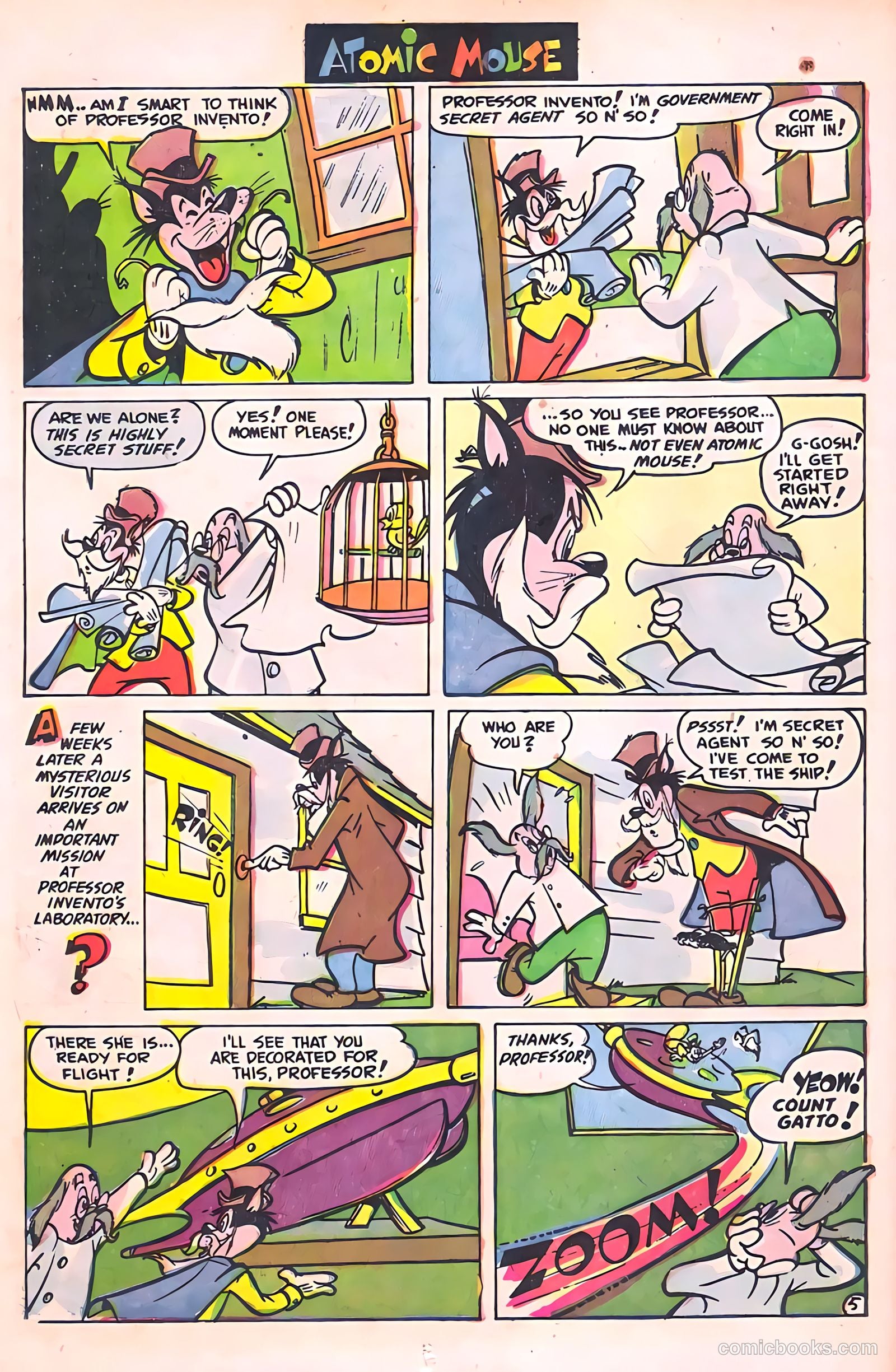 Atomic Mouse #4 (1953) — page 14 of 37