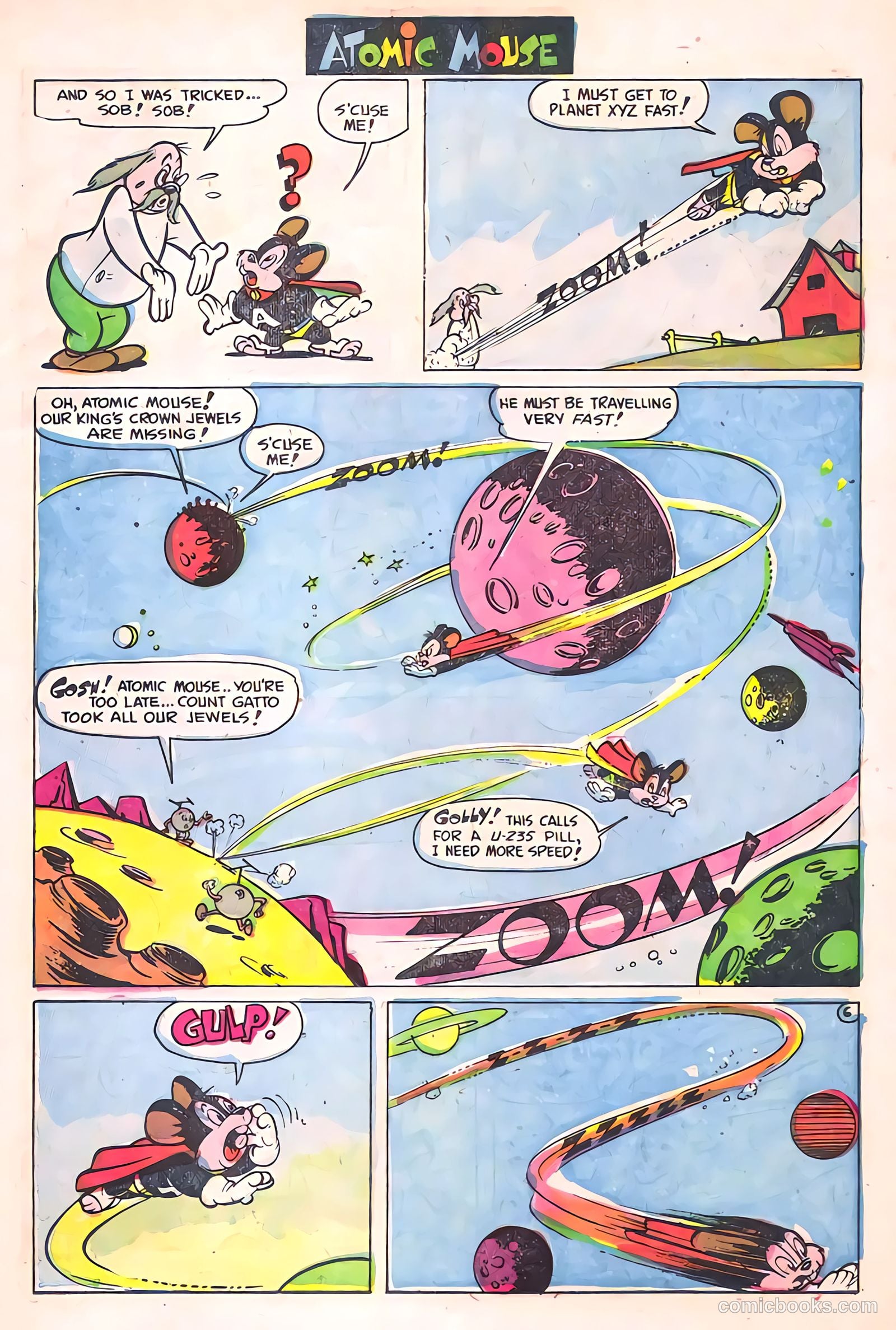 Atomic Mouse #4 (1953) — page 15 of 37