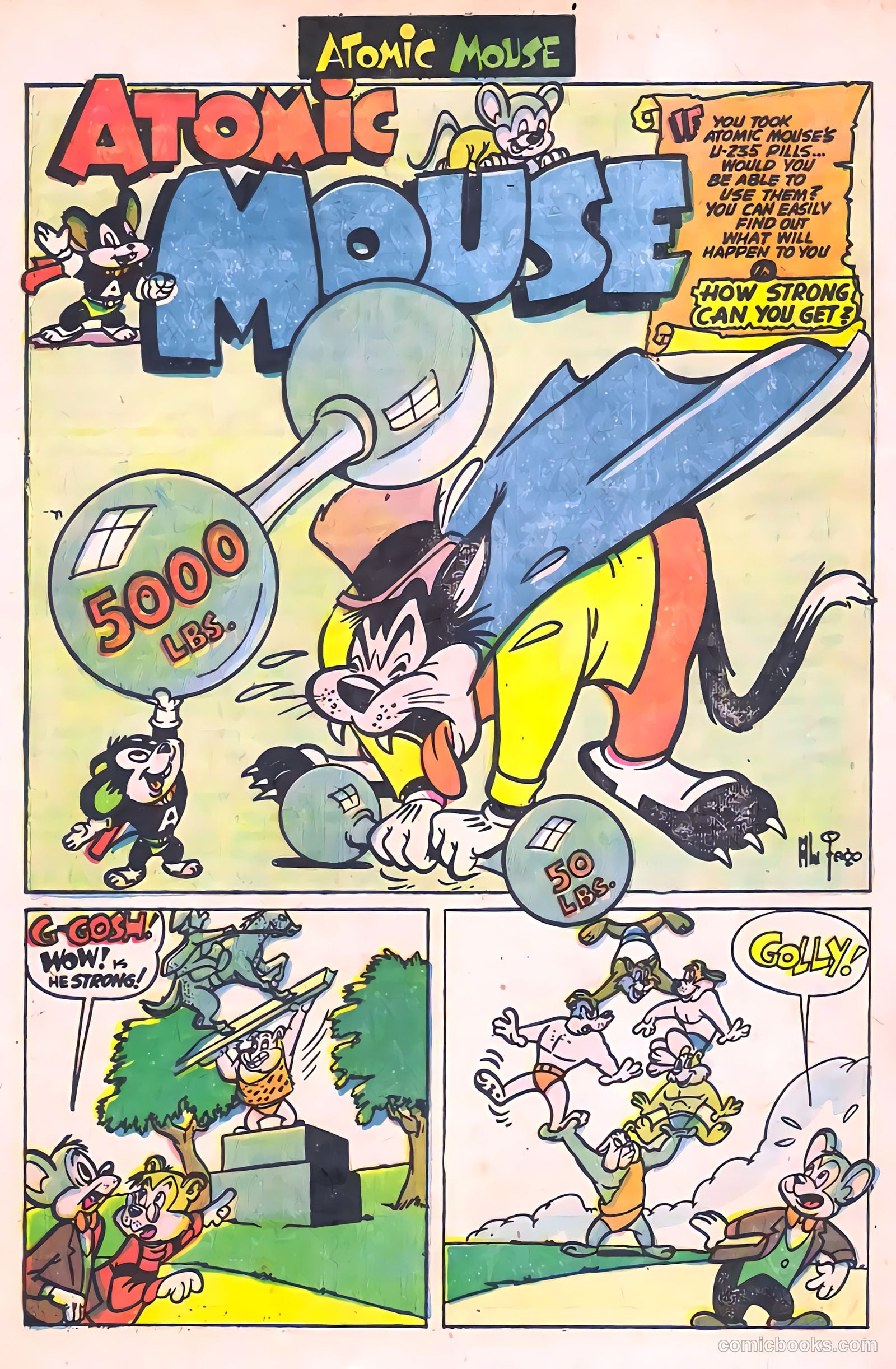 Atomic Mouse #4 (1953) — page 20 of 37