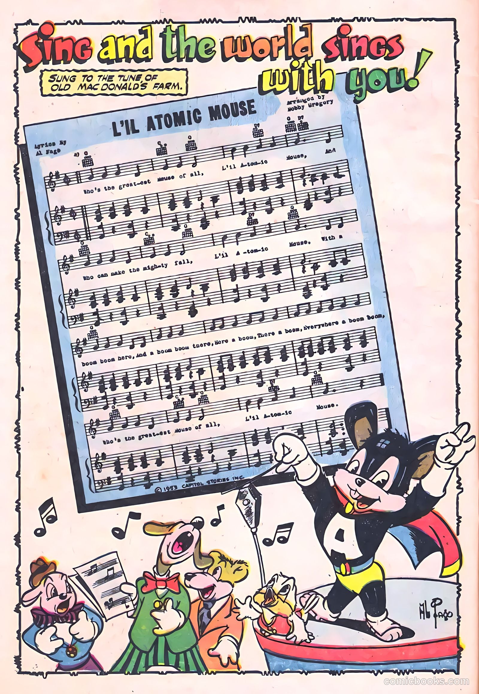 Atomic Mouse #4 (1953) — page 28 of 37