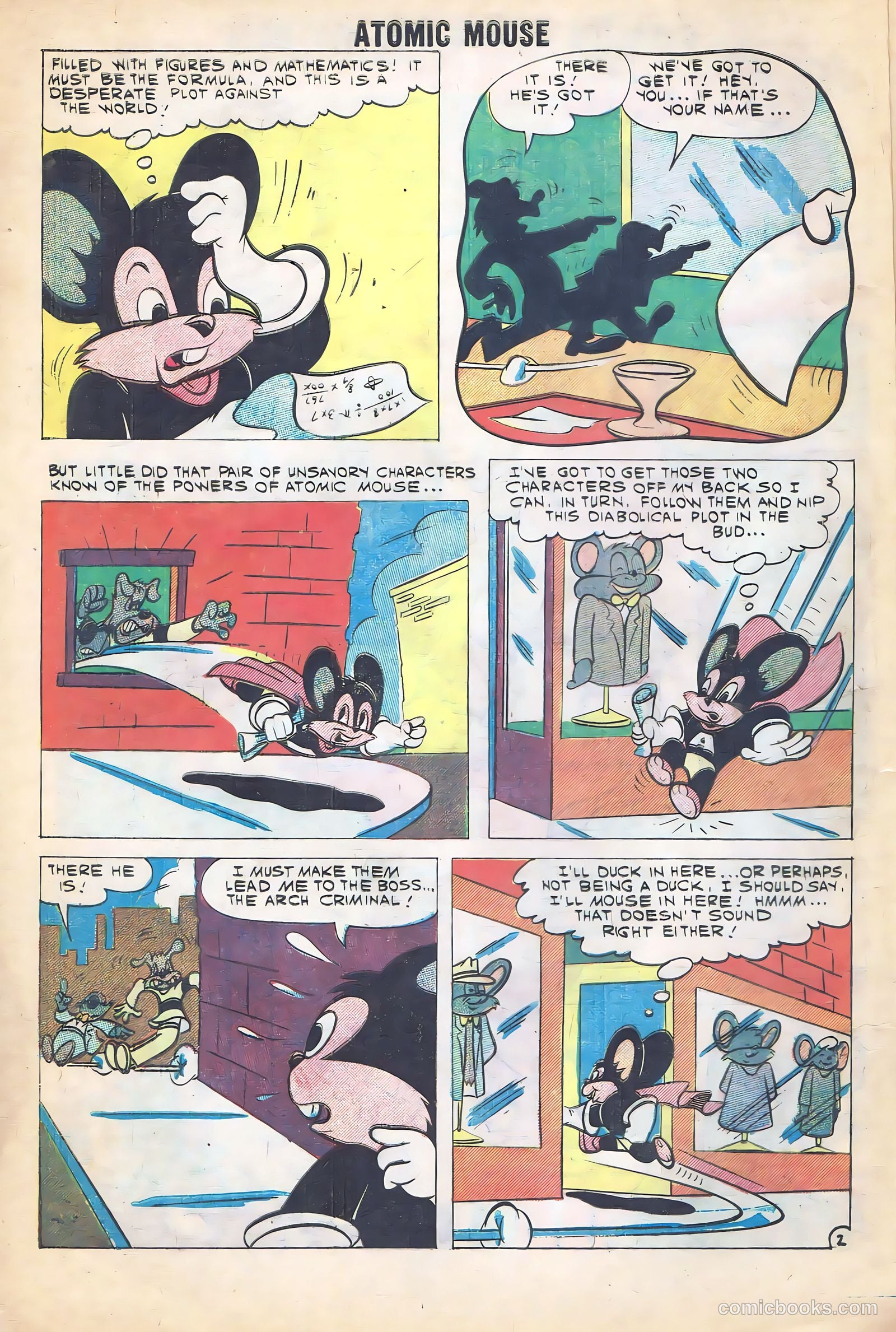 Atomic Mouse #40 (1961) — page 4 of 36