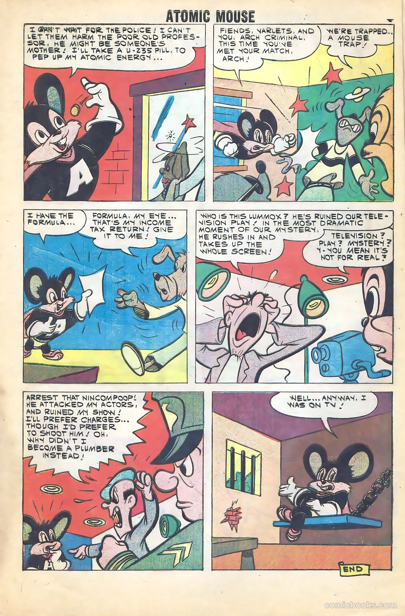 Atomic Mouse #40 (1961) — page 8 of 36