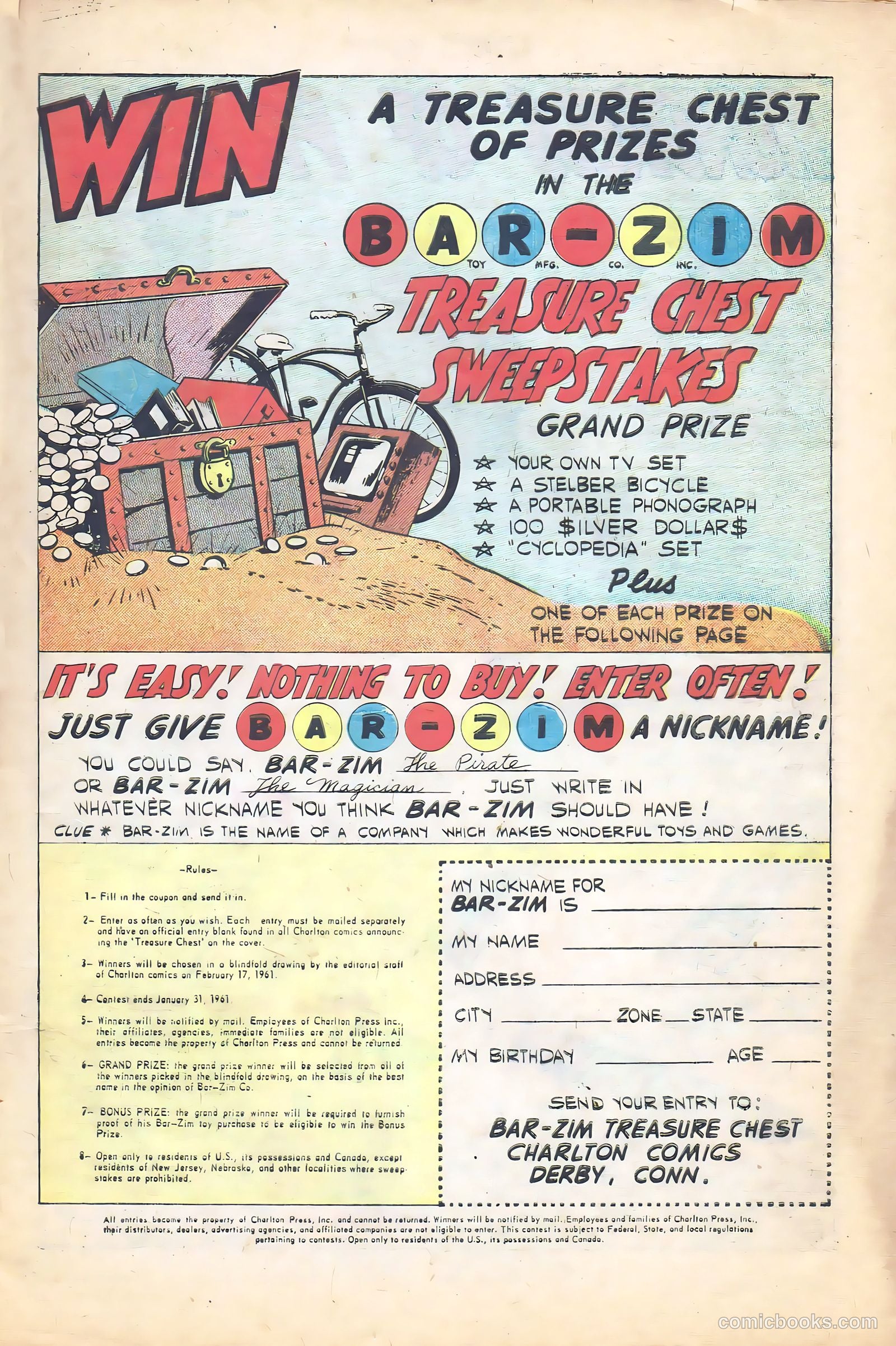 Atomic Mouse #40 (1961) — page 9 of 36