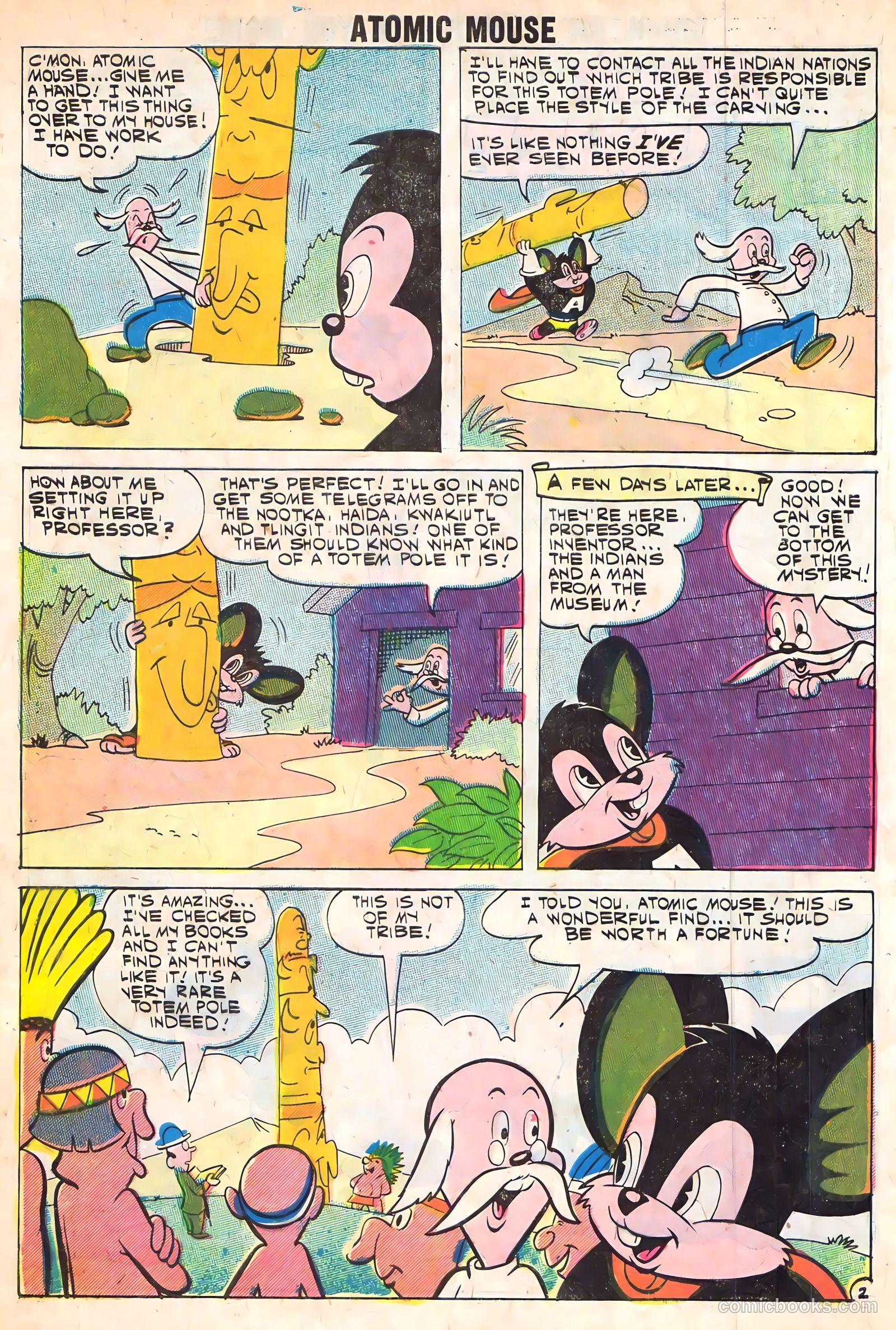 Atomic Mouse #41 (1961) — page 4 of 36