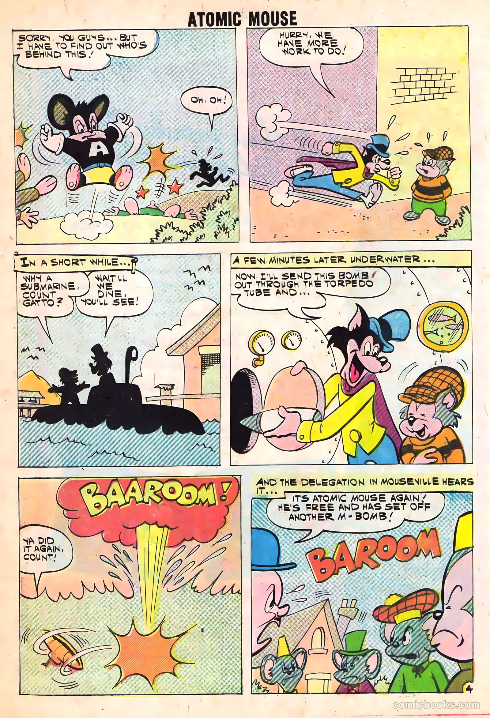 Atomic Mouse #41 (1961) — page 32 of 36