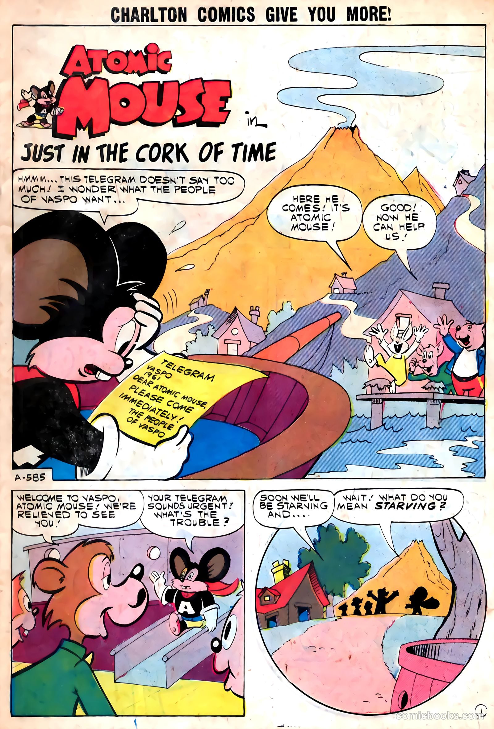 Atomic Mouse #43 (1961) — page 3 of 36