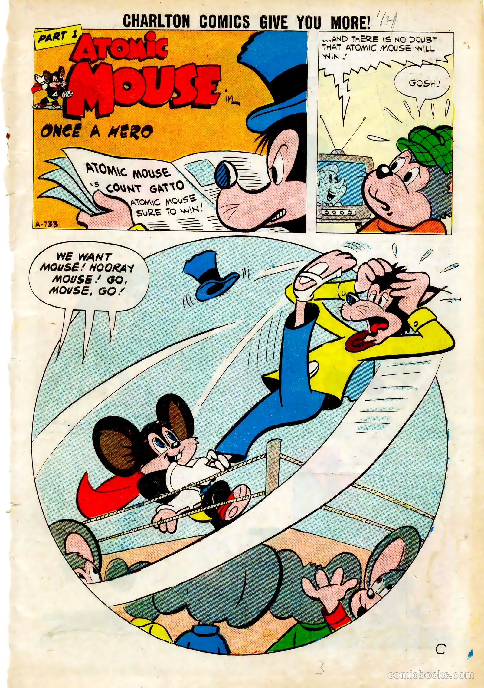 Atomic Mouse #44 (1961) — page 3 of 36