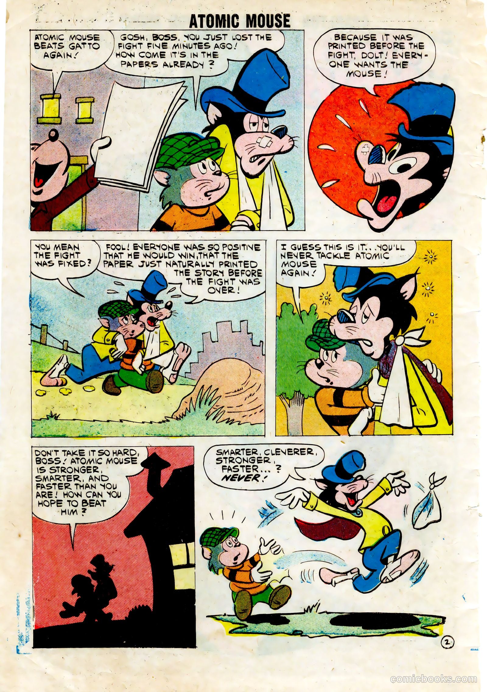Atomic Mouse #44 (1961) — page 4 of 36