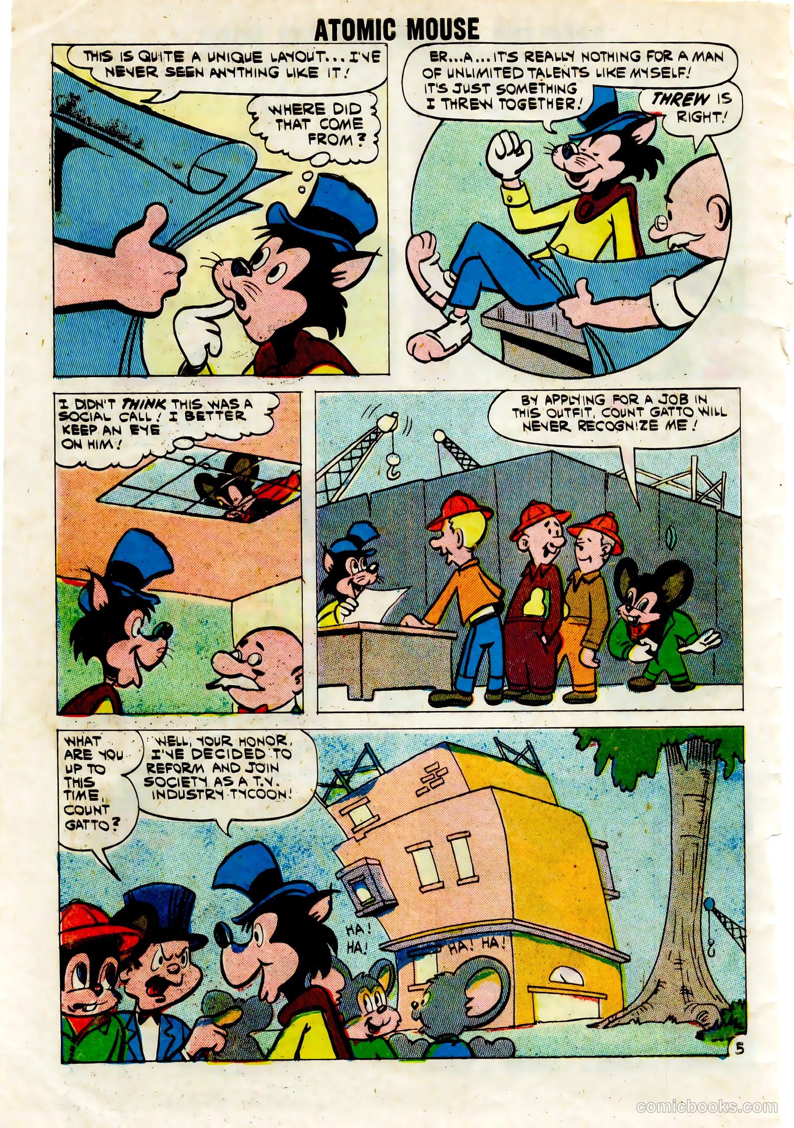 Atomic Mouse #44 (1961) — page 8 of 36