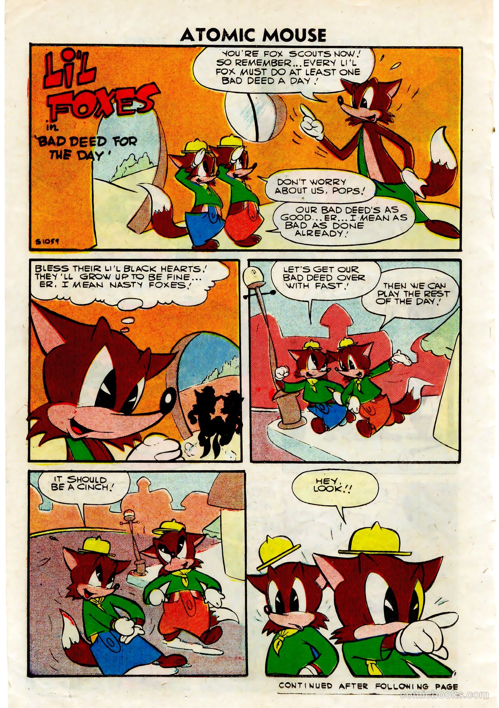 Atomic Mouse #44 (1961) — page 14 of 36