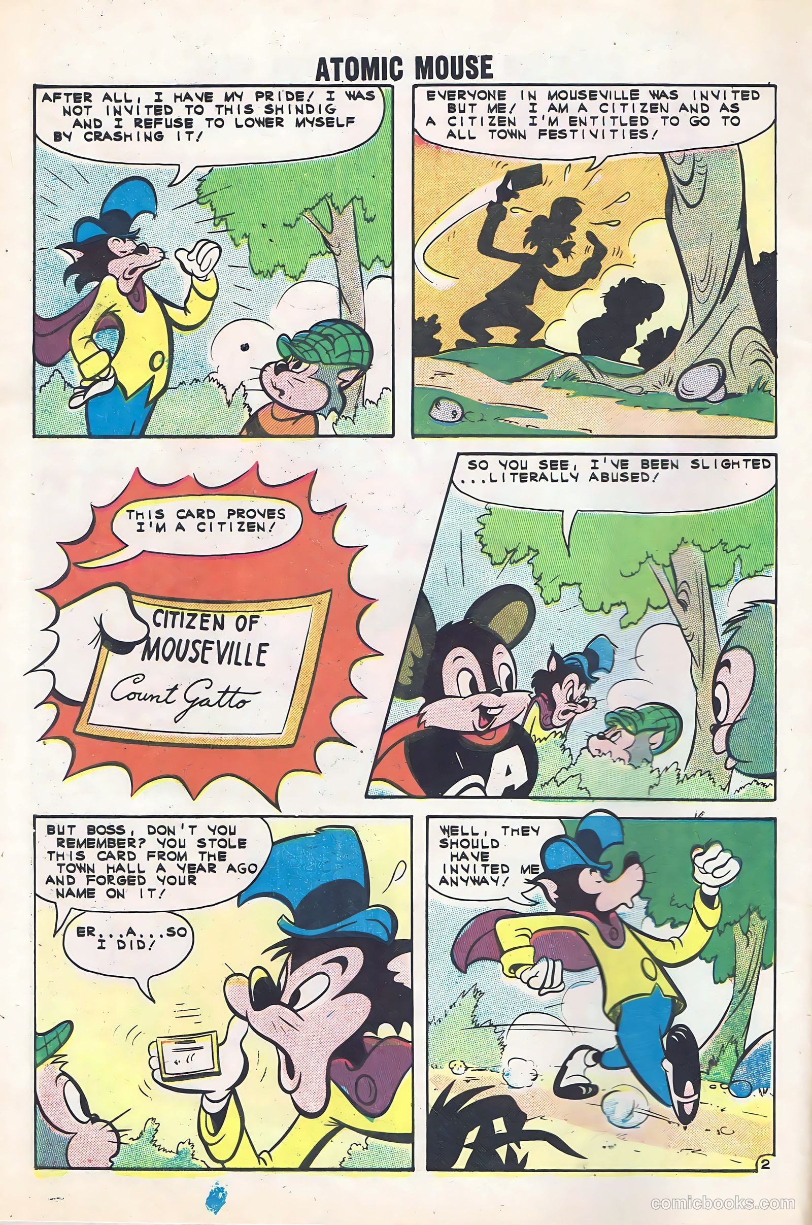 Atomic Mouse #45 (1961) — page 4 of 36