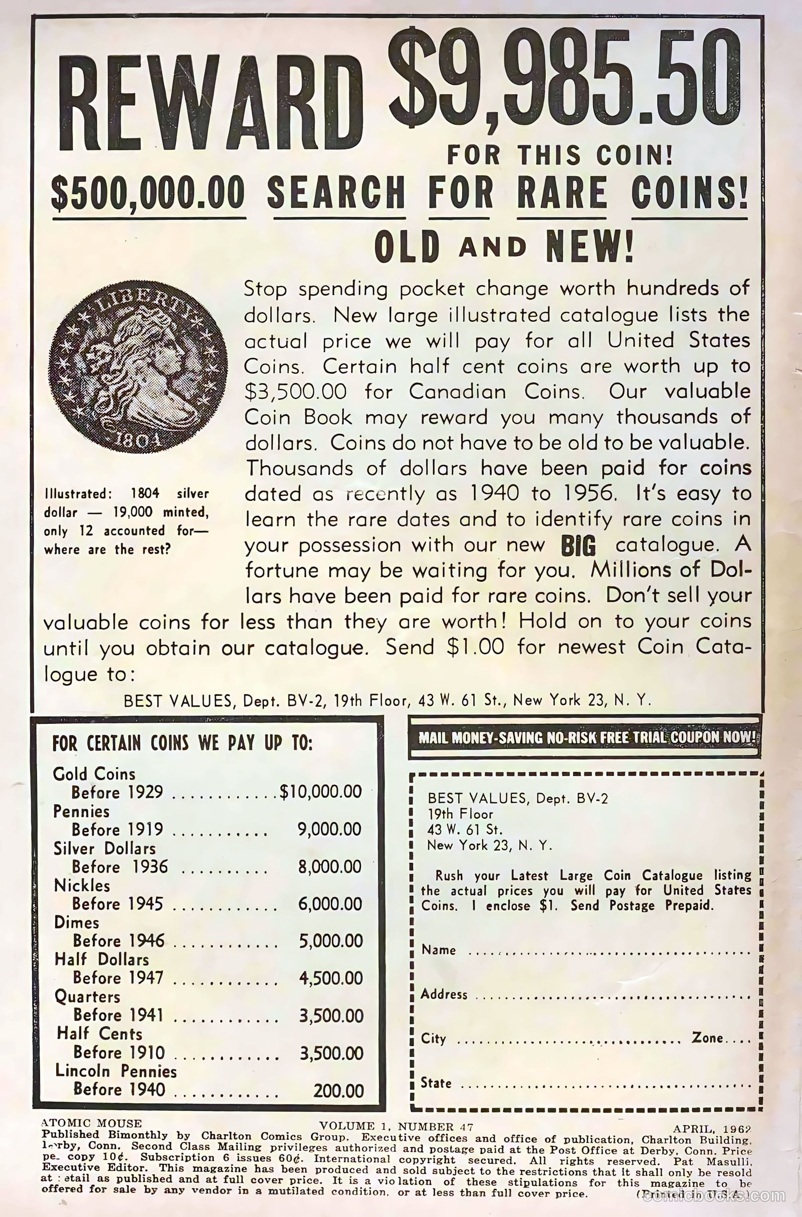 Atomic Mouse #47 (1962) — page 2 of 36