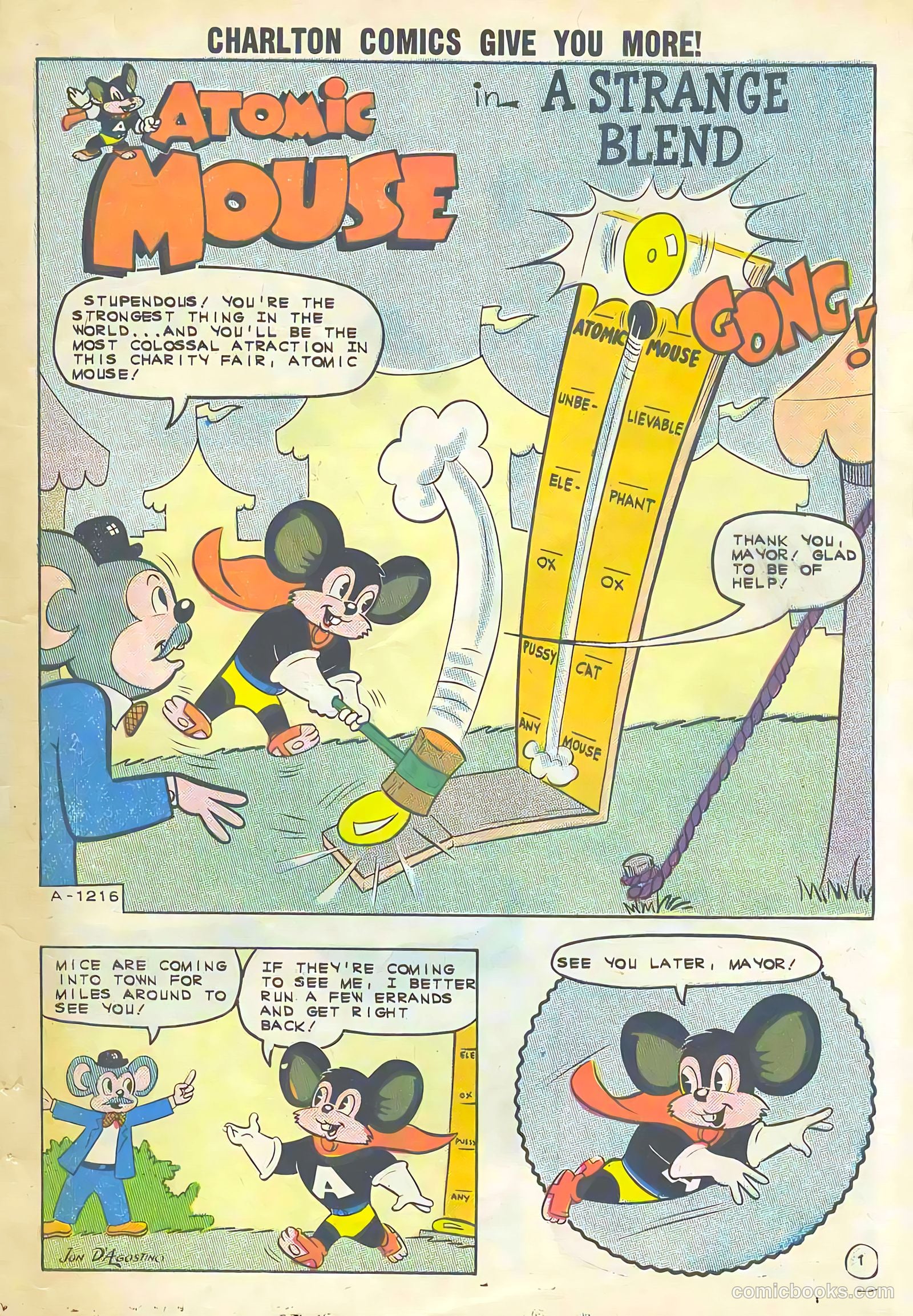 Atomic Mouse #47 (1962) — page 3 of 36