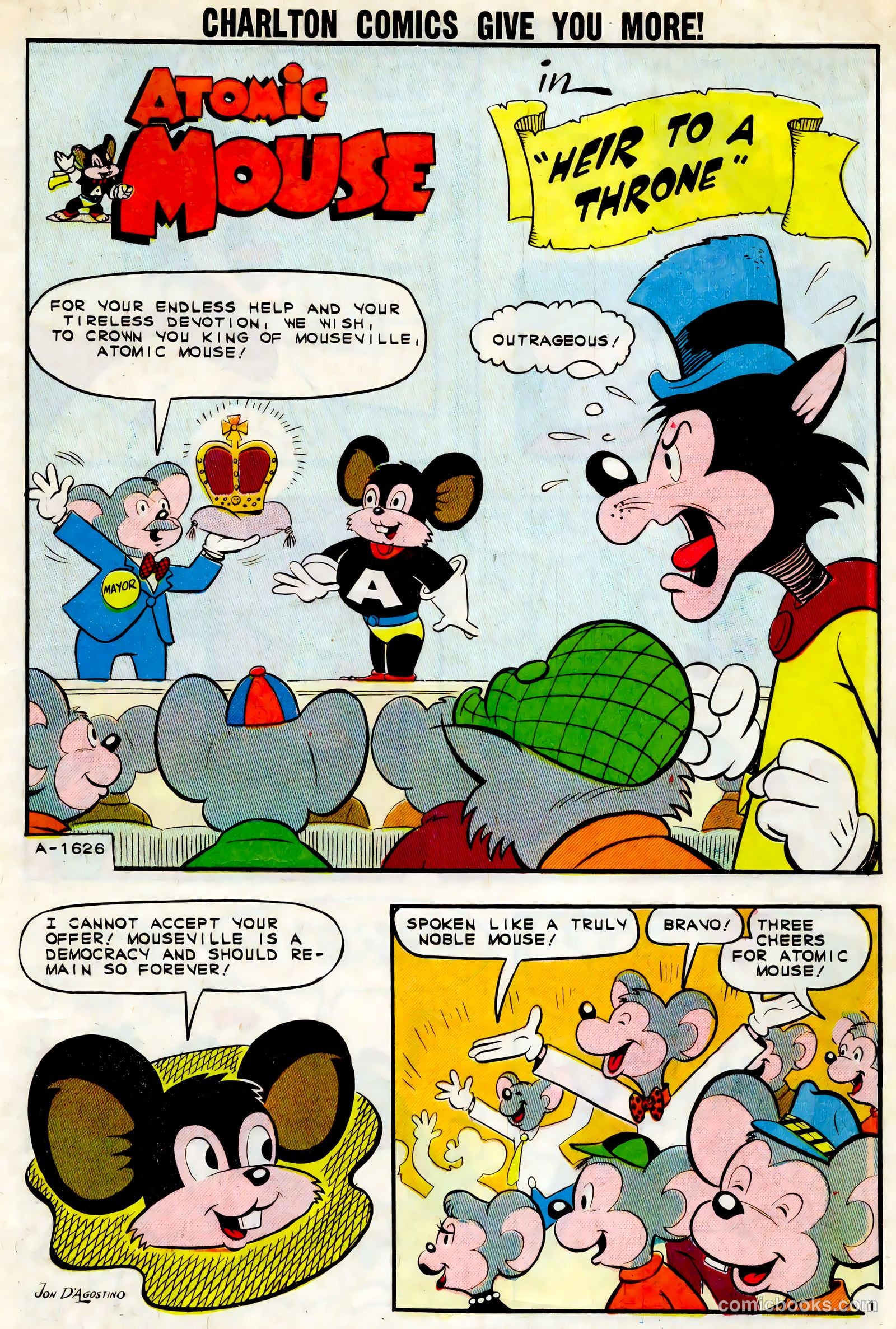 Atomic Mouse #49 (1962) — page 3 of 36