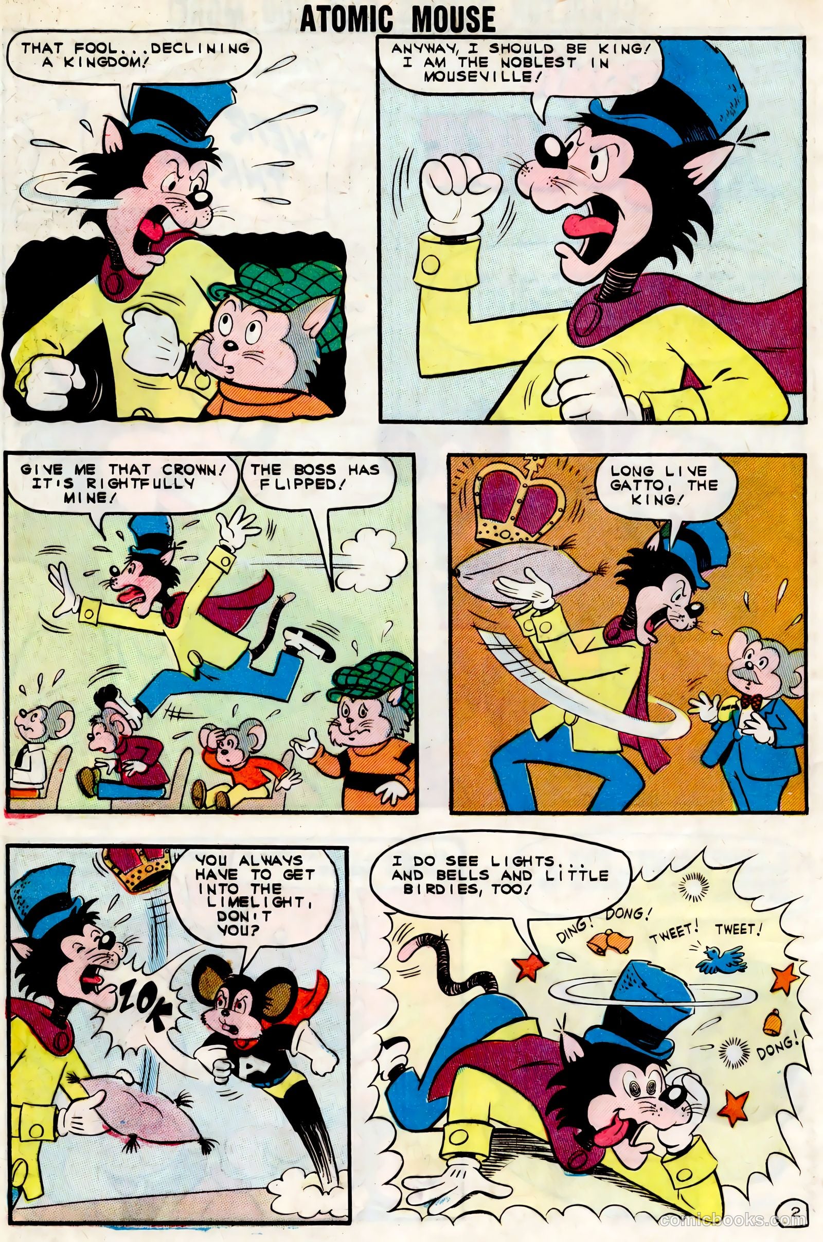Atomic Mouse #49 (1962) — page 4 of 36