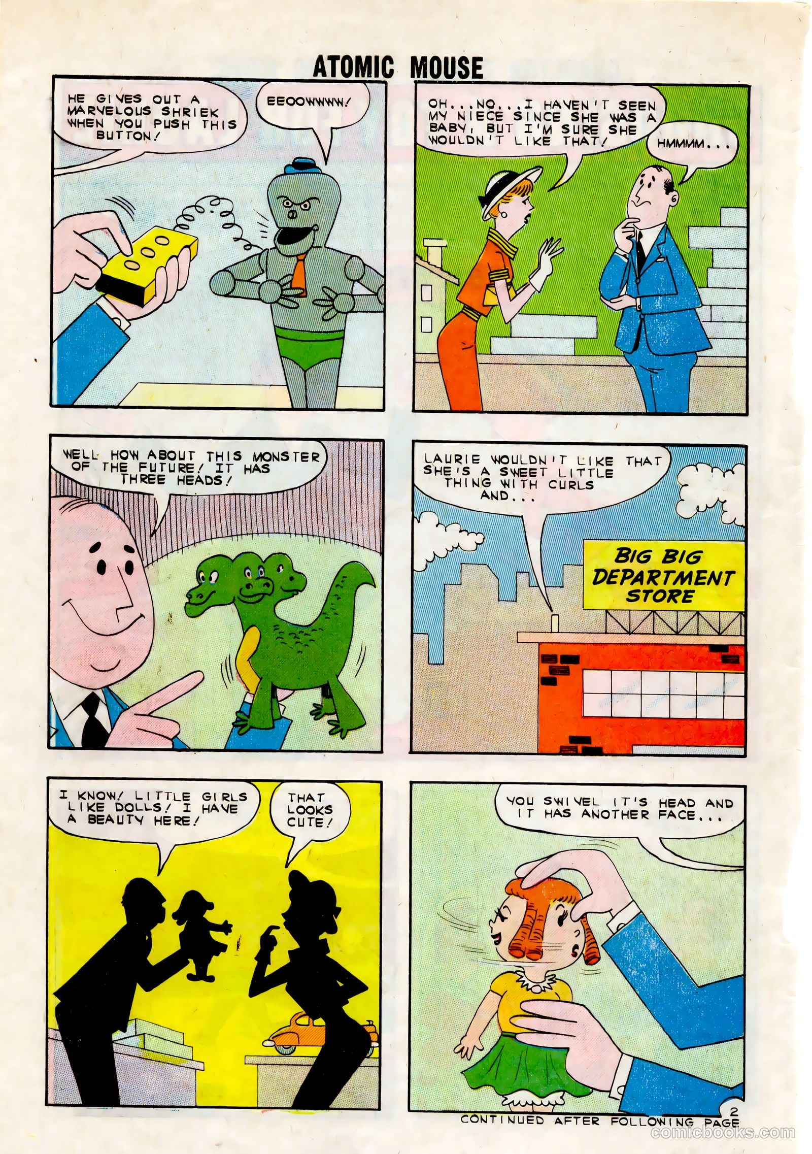 Atomic Mouse #49 (1962) — page 30 of 36