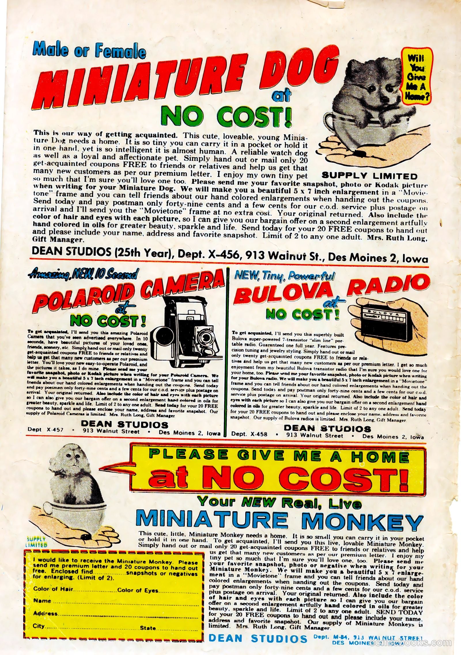 Atomic Mouse #49 (1962) — page 36 of 36
