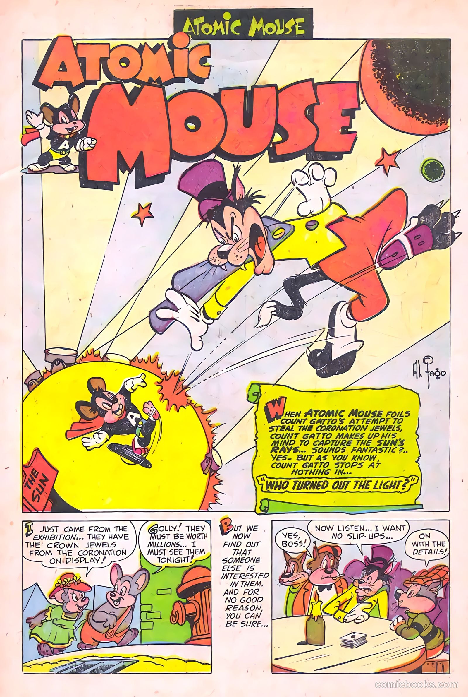 Atomic Mouse #5 (1953) — page 3 of 37